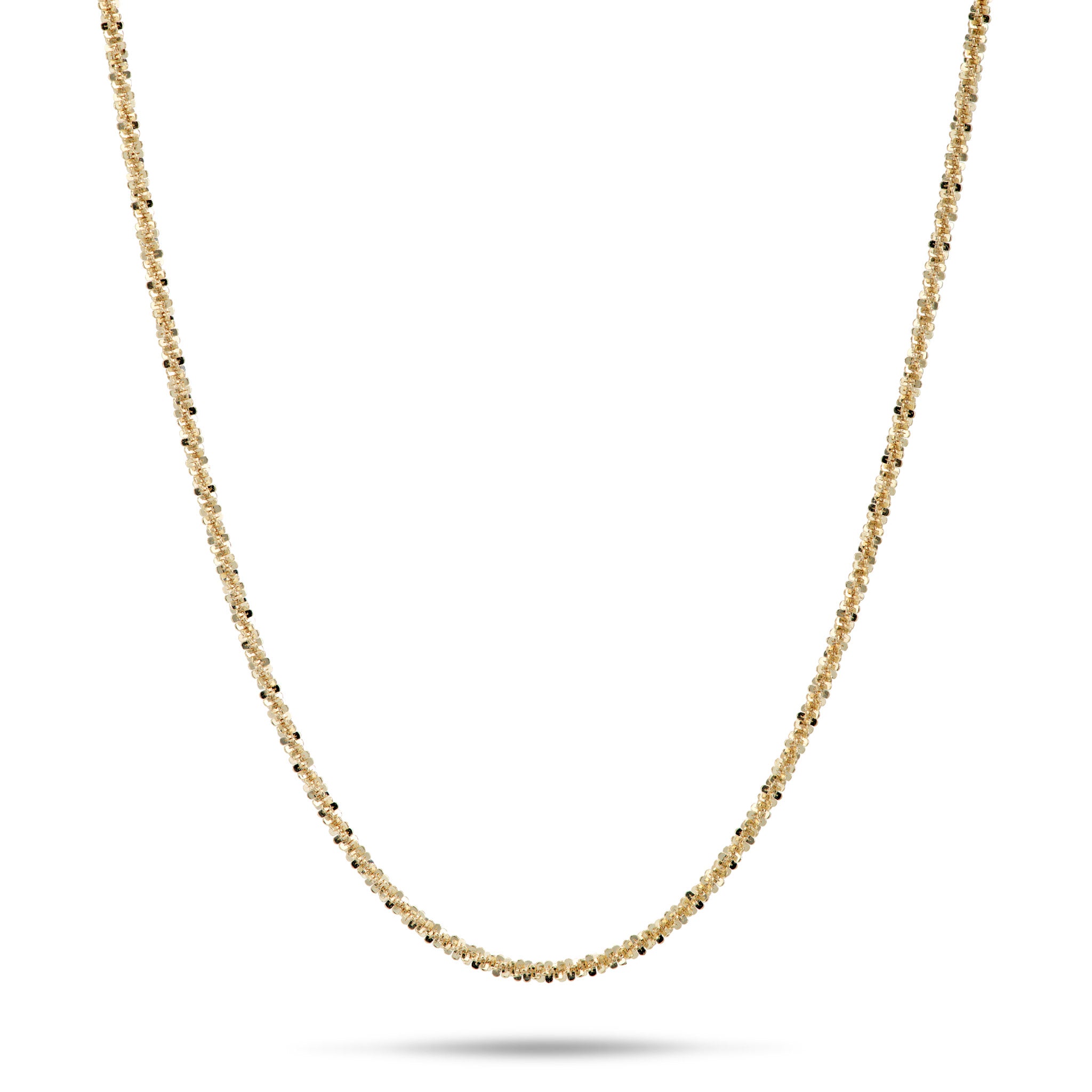 1.0mm Margarita Chain in Gold