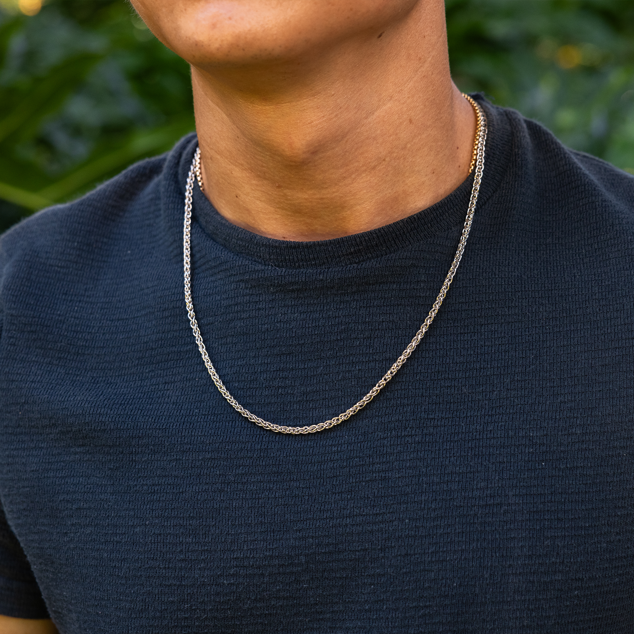 2,5 mm Espiga-Kette aus Sterlingsilber