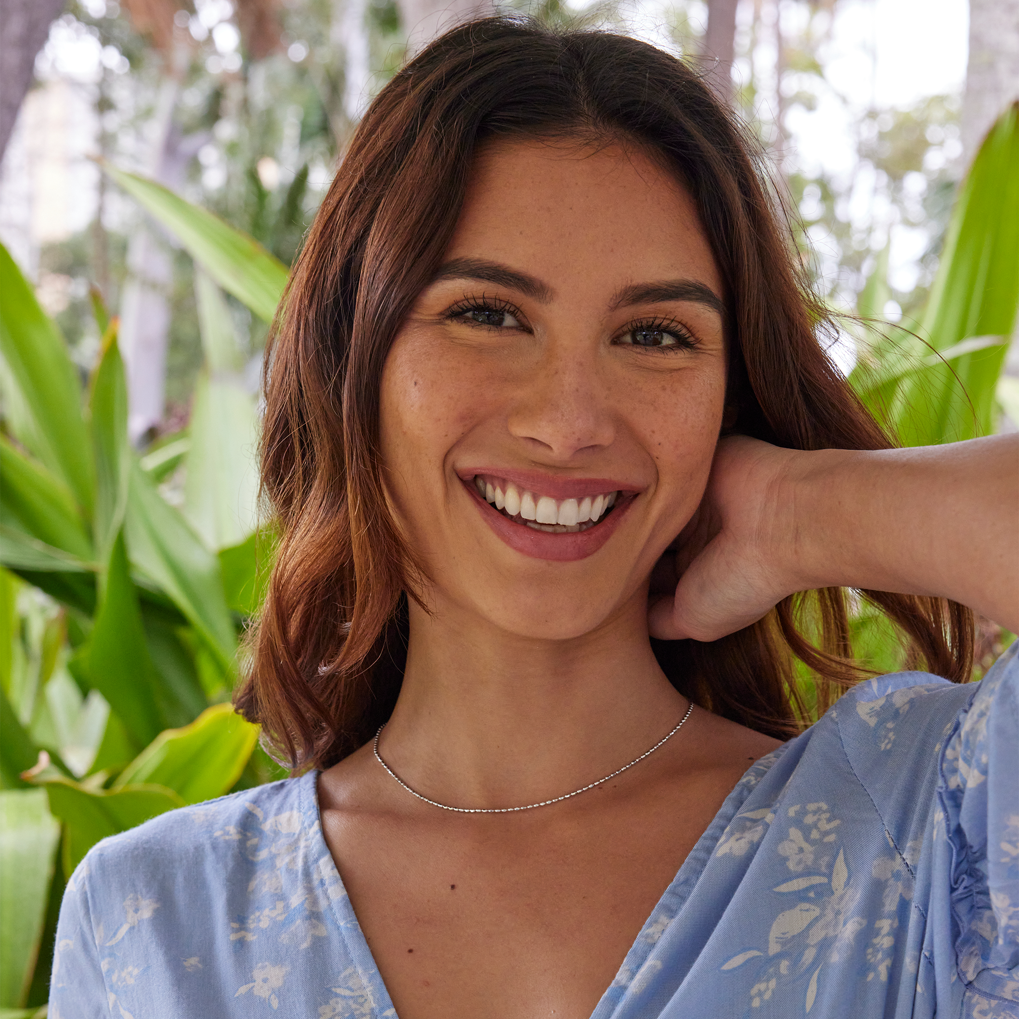 24 "1.5mmボール/バーチェーンスターリングシルバー