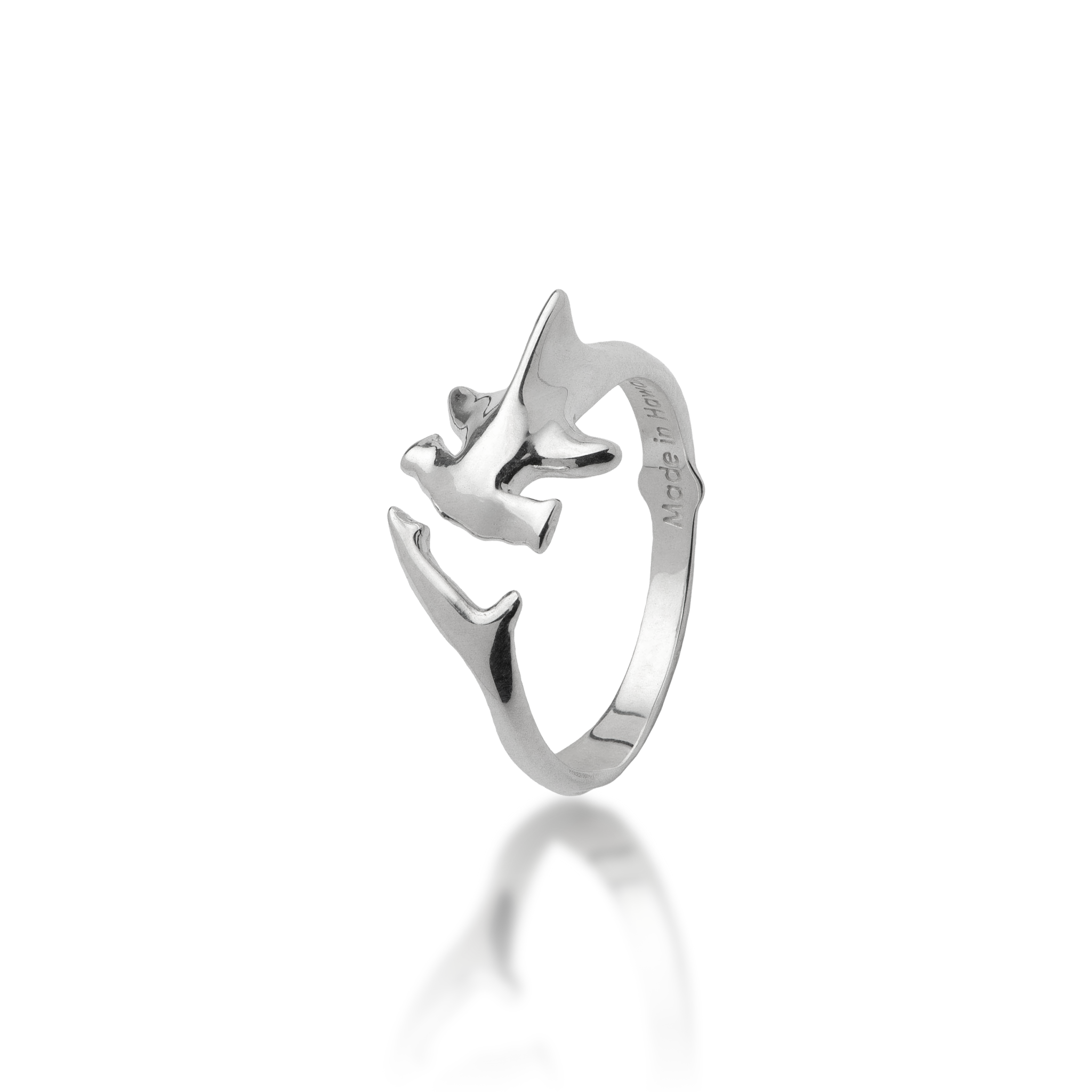 Hammerhead Shark Ring in Sterling Silver