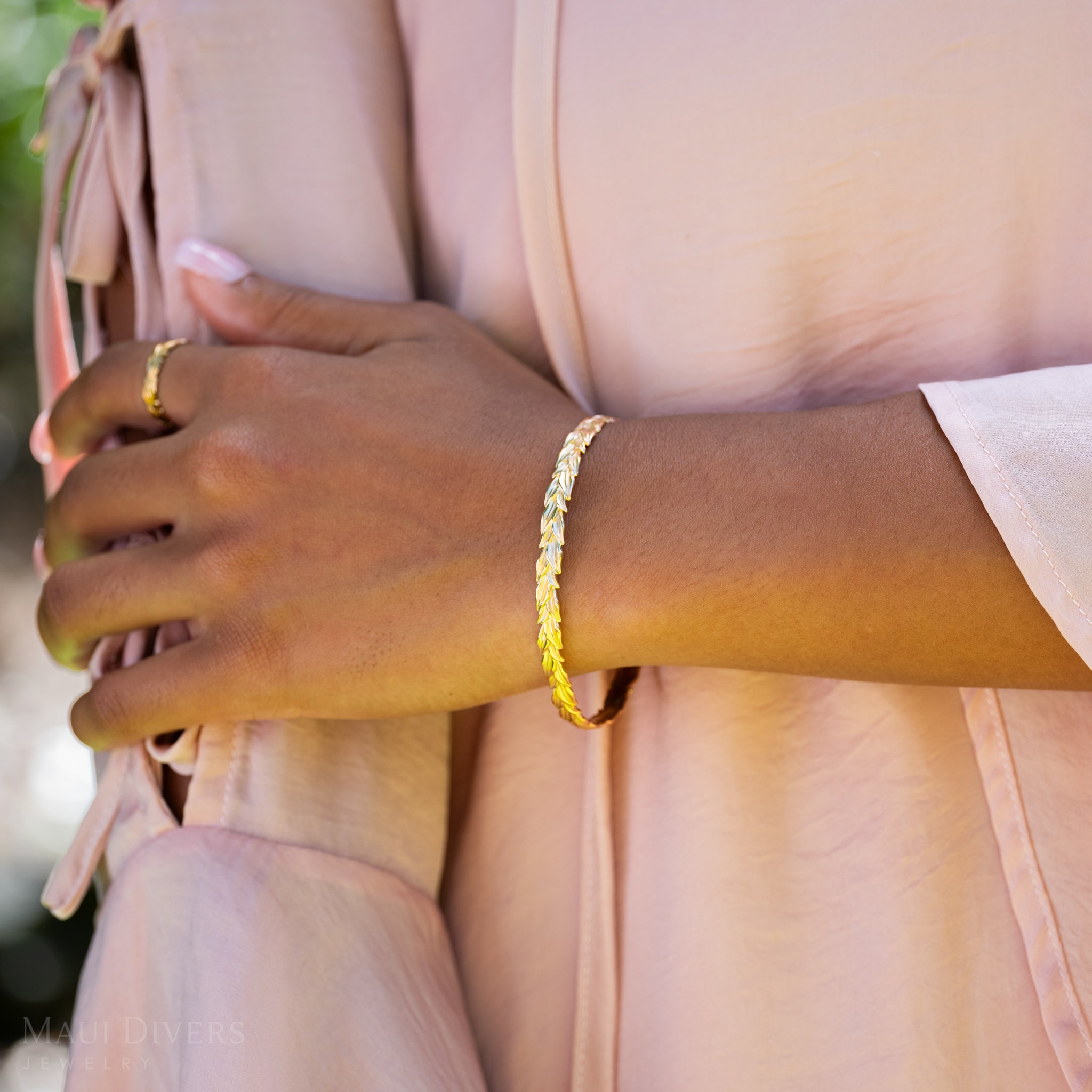 マイレ ブレスレット ゴールド - 6mm