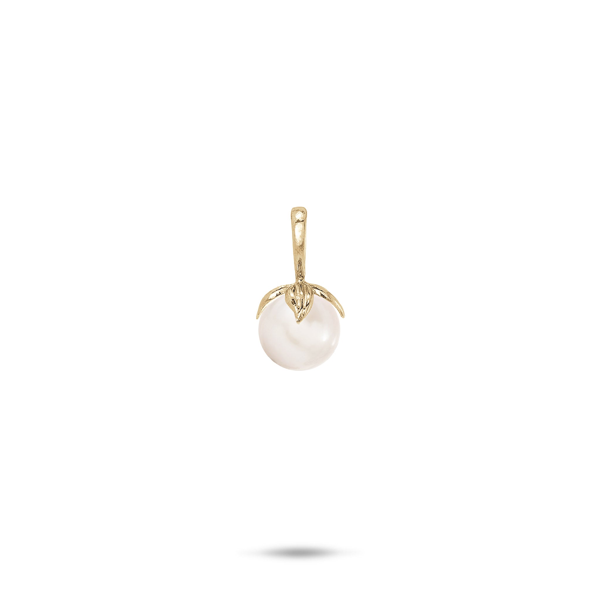 Pick A Pearl Maile Pendant in Gold