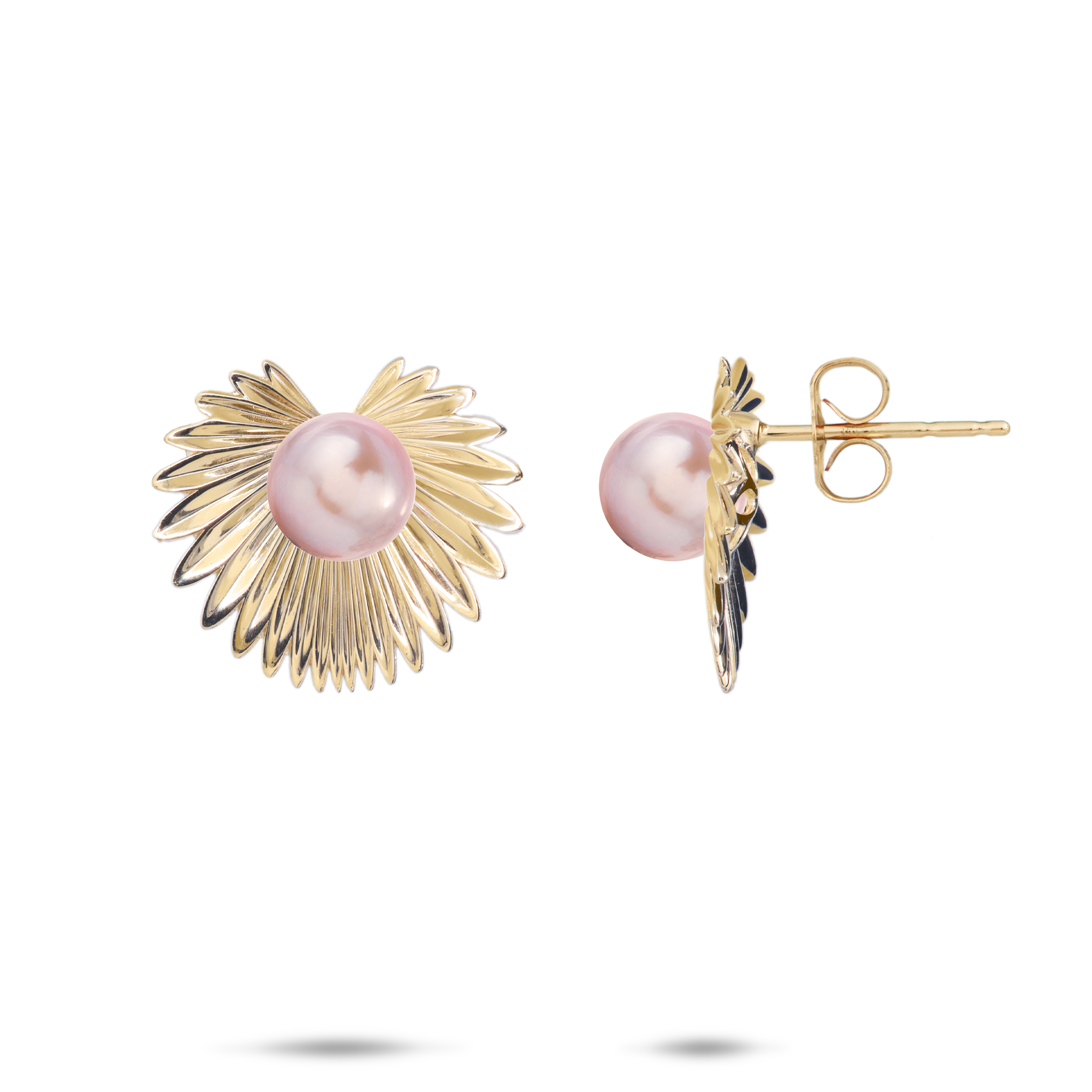 Pick A Pearl Kailua Palms Ohrringe in Gold