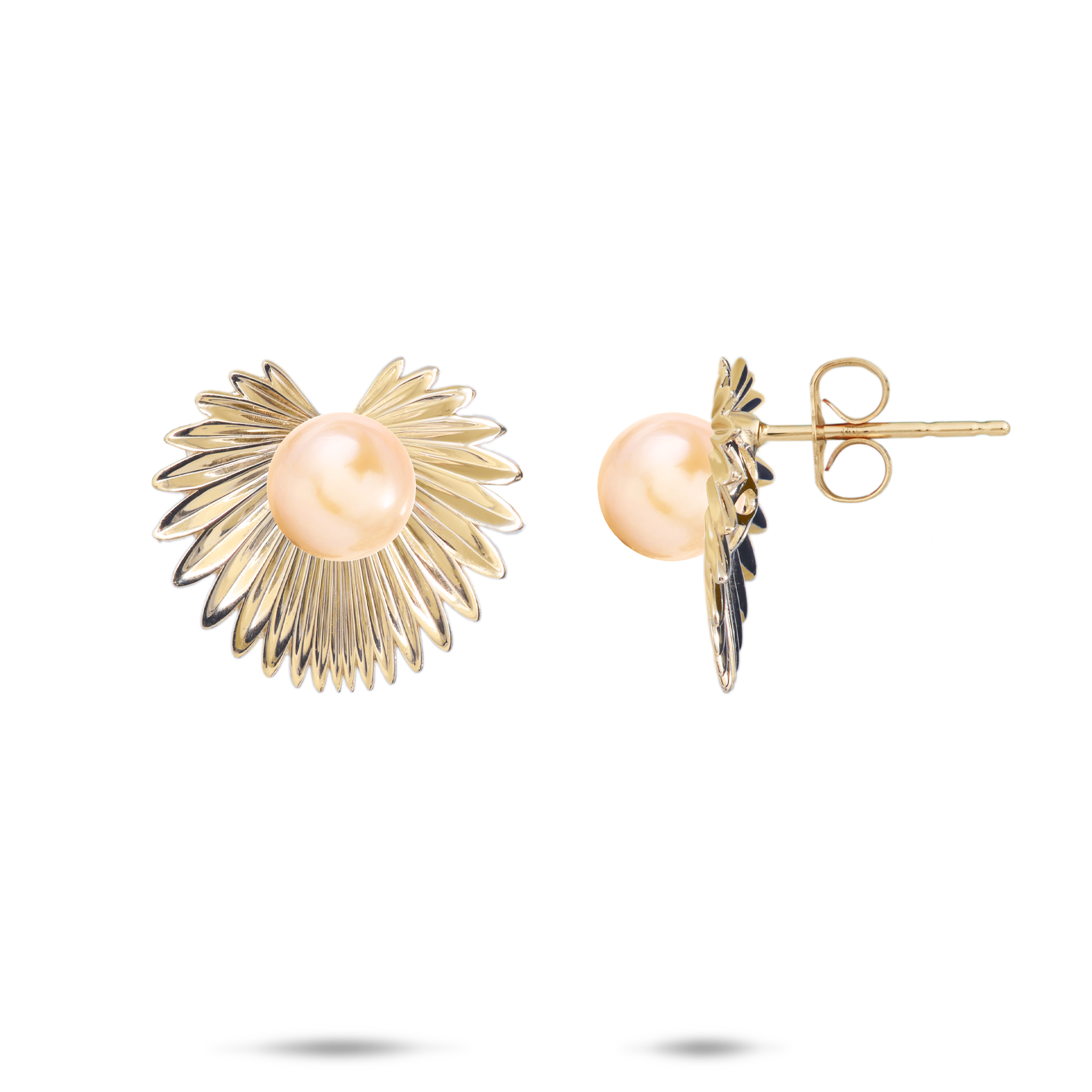 Pick A Pearl Kailua Palms Ohrringe in Gold