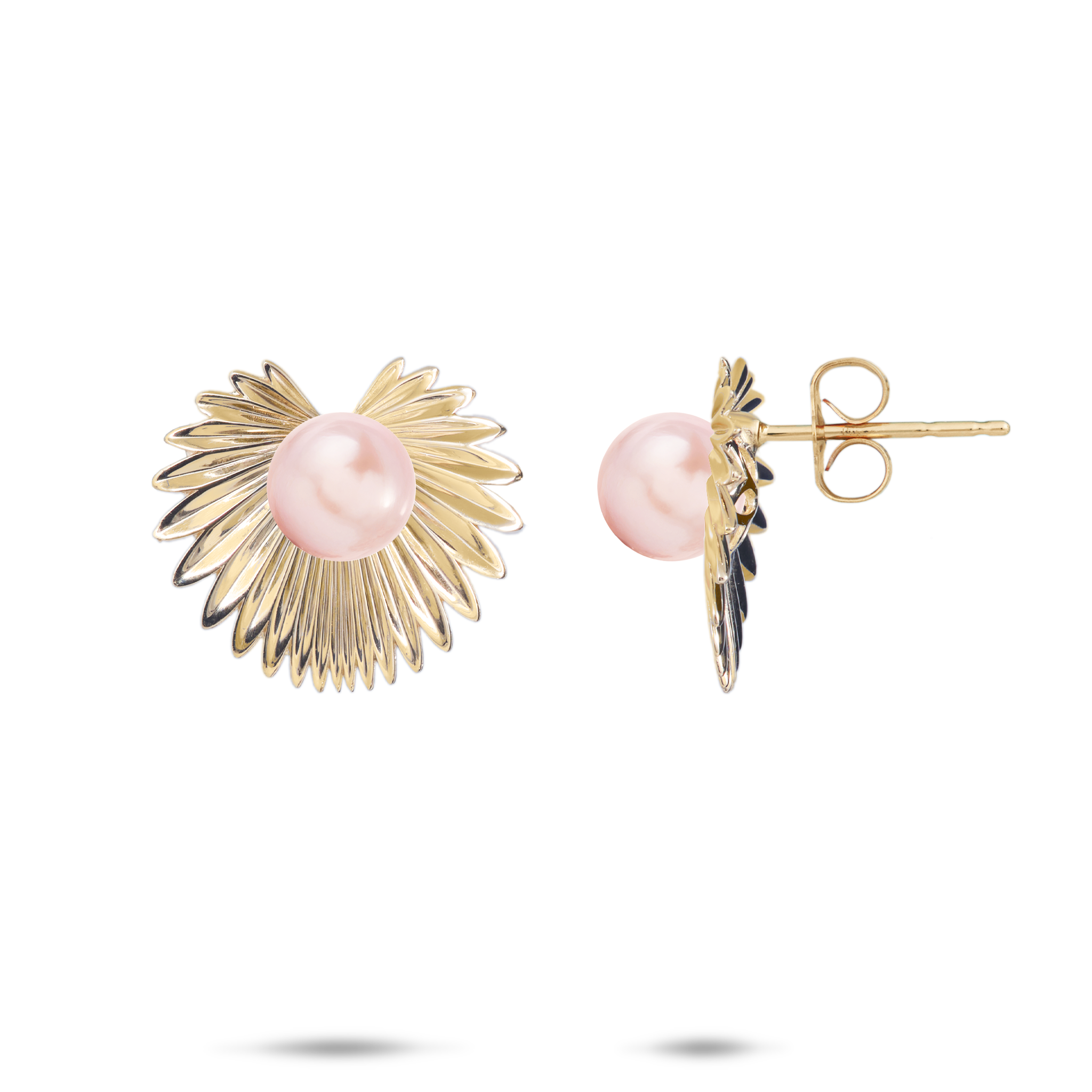Pick A Pearl Kailua Palms Ohrringe in Gold