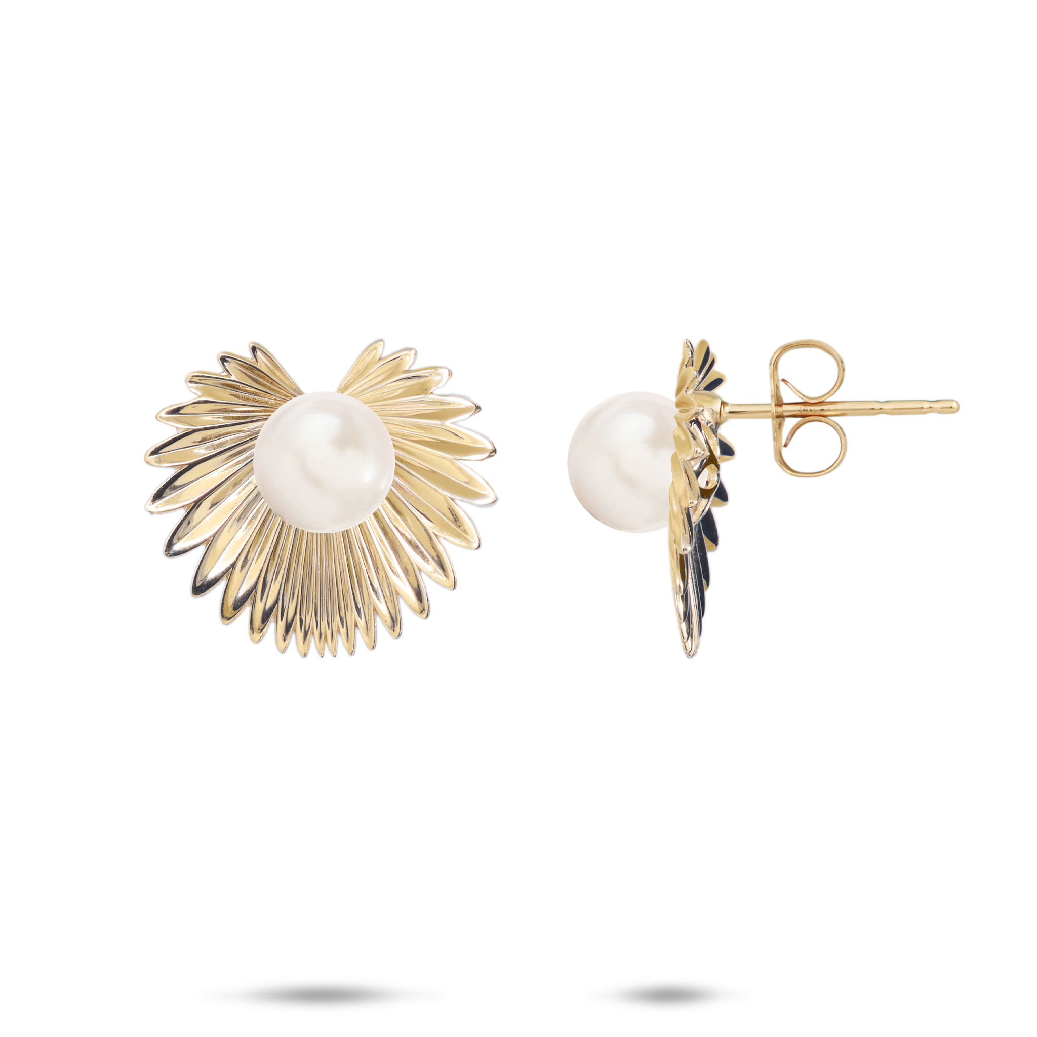 Pick A Pearl Kailua Palms Ohrringe in Gold