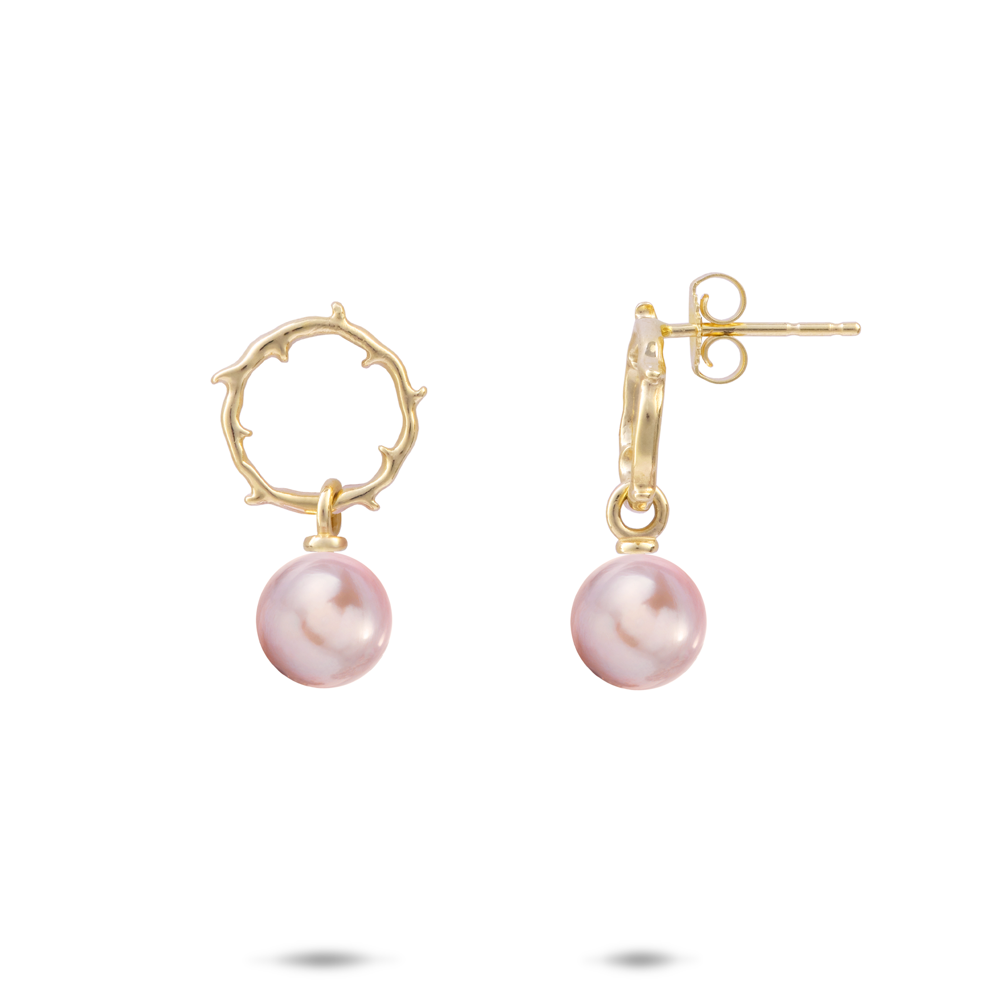 Pick A Pearl Heritage Ohrringe in Gold-11mm