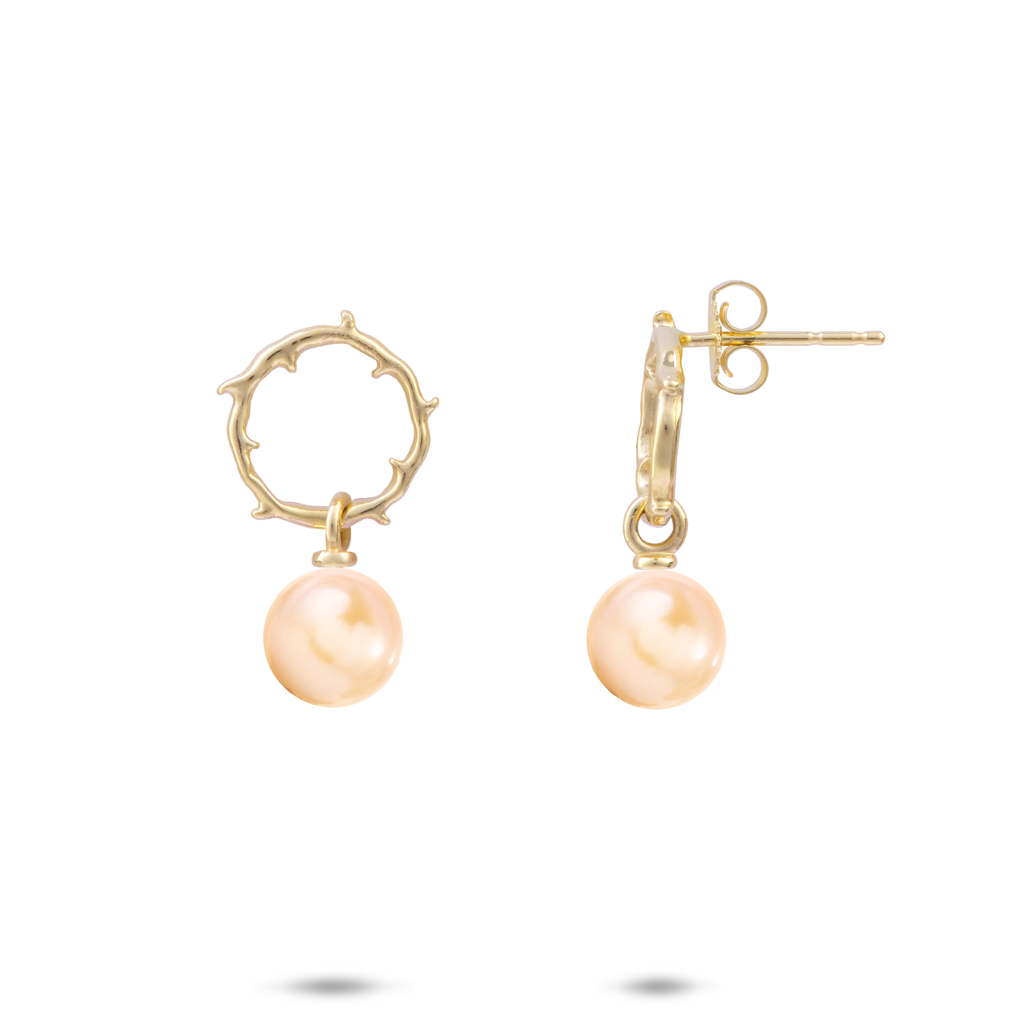Pick A Pearl Heritage Ohrringe in Gold-11mm