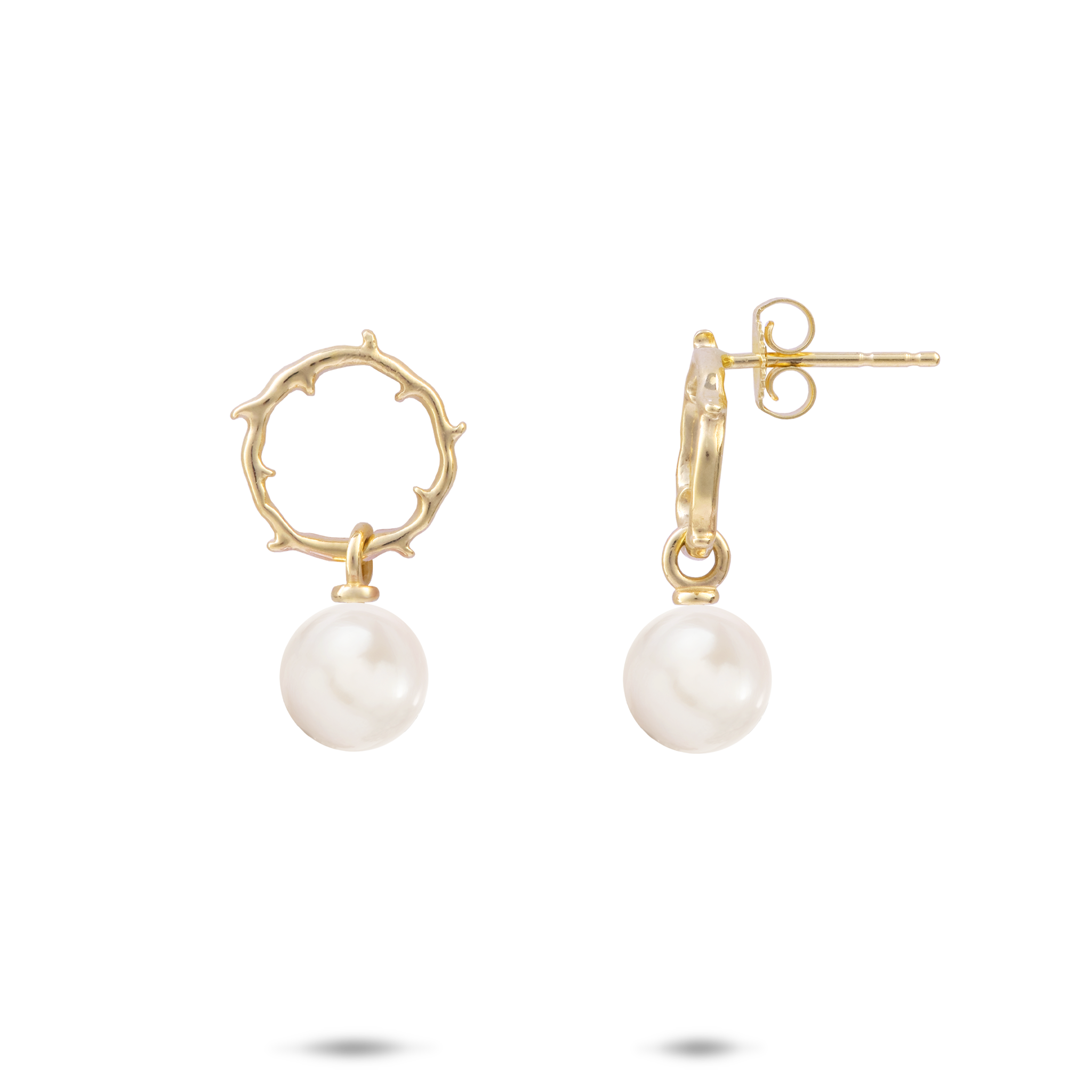 Pick A Pearl Heritage Ohrringe in Gold-11mm