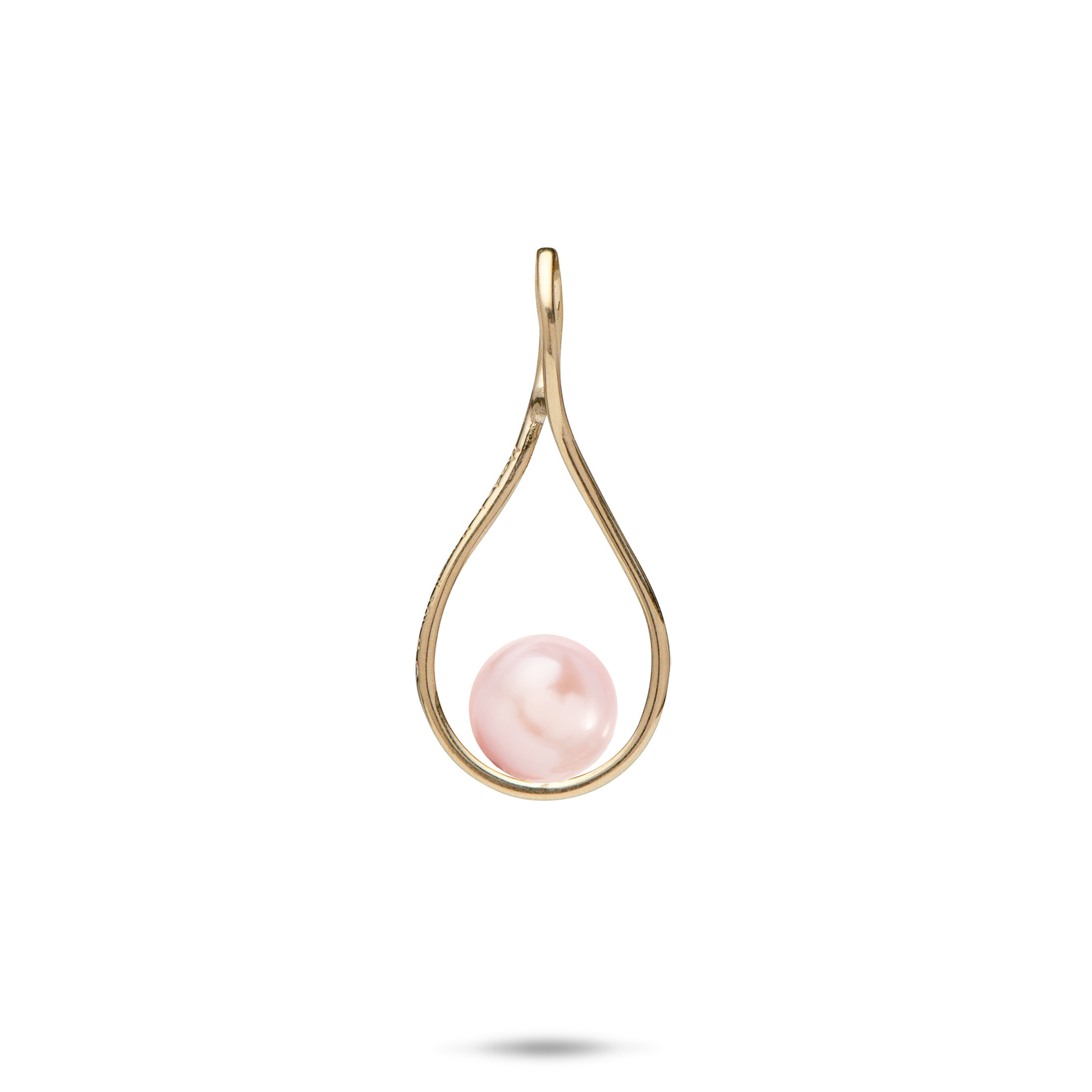 Pick A Pearl Teardrop Pendant in Gold - 12mm