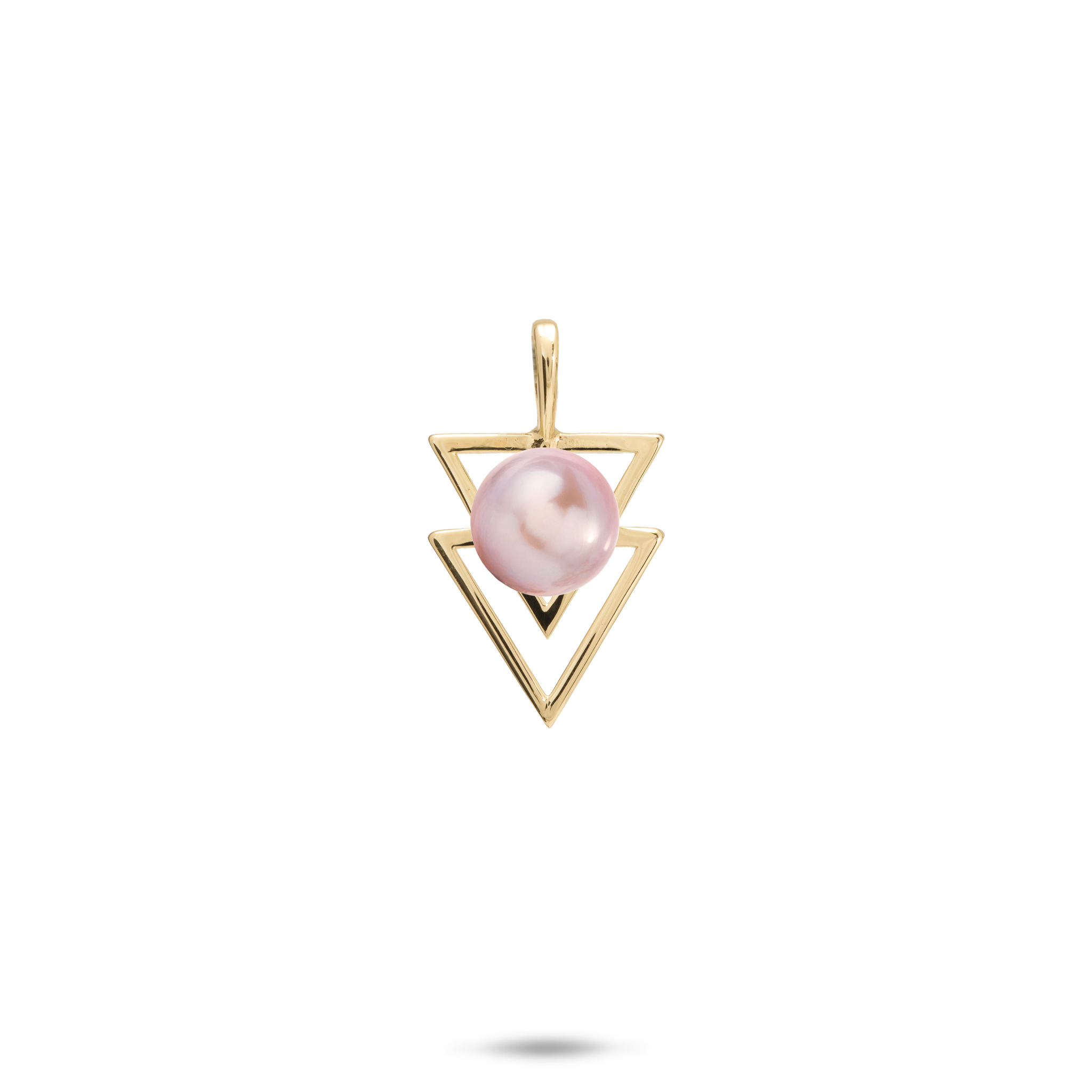 Pick A Pearl Niho Niho Anhänger in Gold – 14 mm