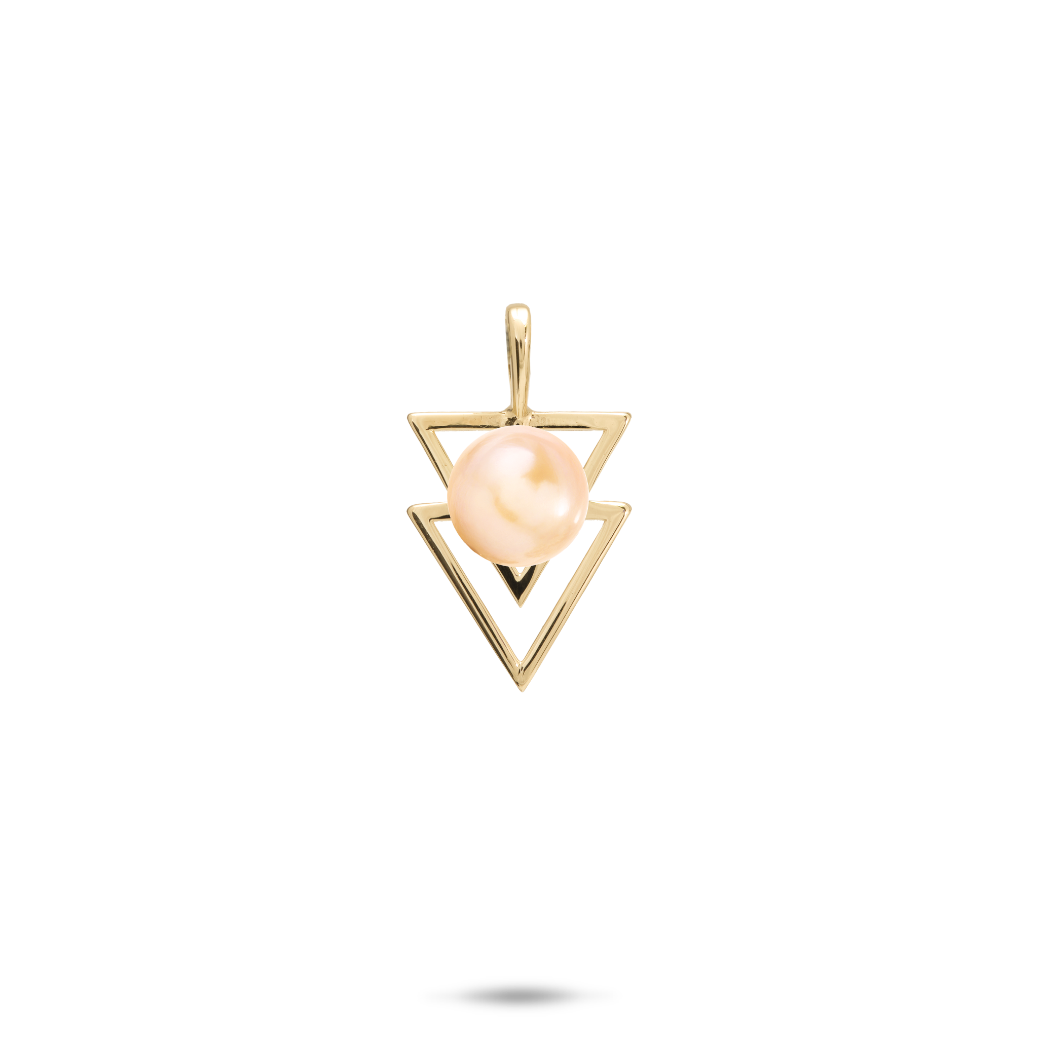 Pick A Pearl Niho Niho Anhänger in Gold – 14 mm