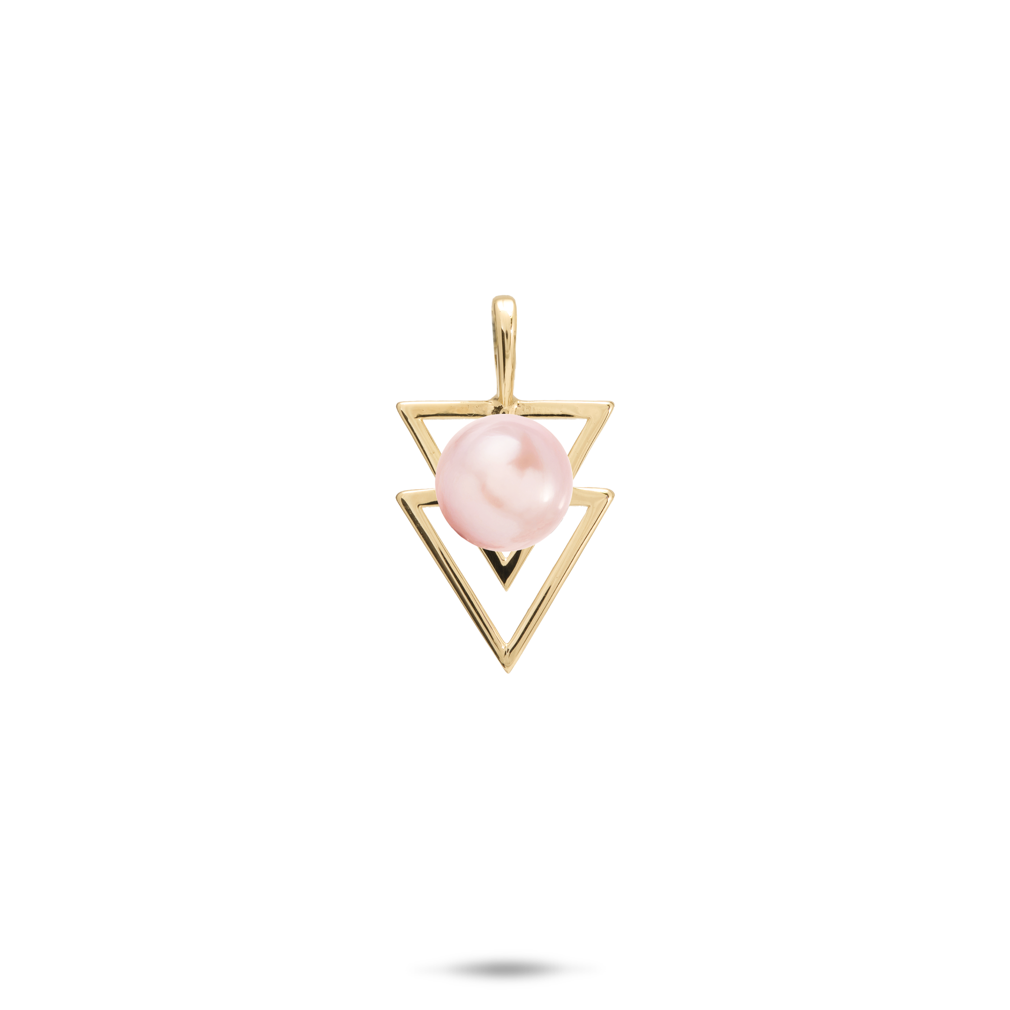 Pick A Pearl Niho Niho Anhänger in Gold – 14 mm