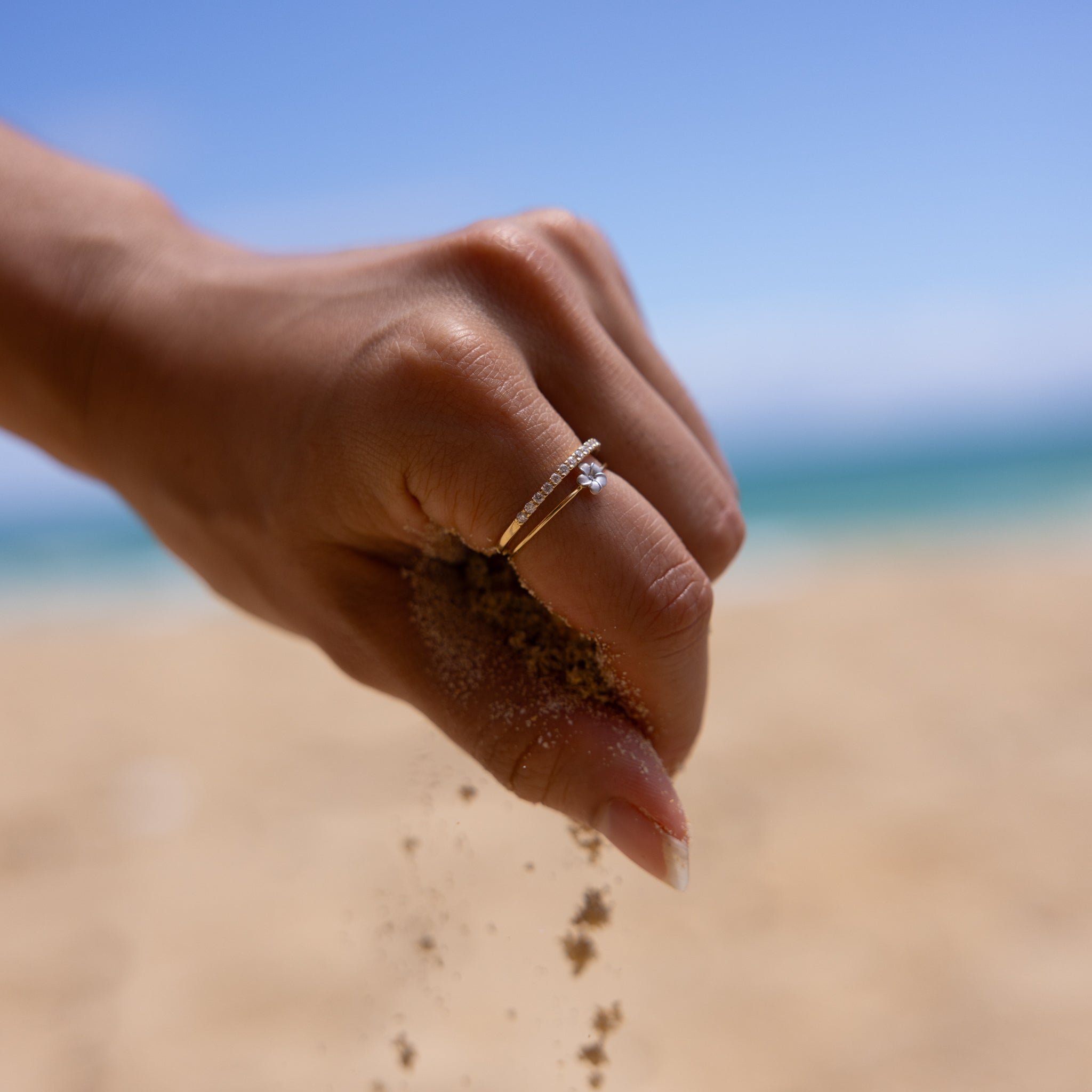 Anniversary Ring in Gold with Diamonds