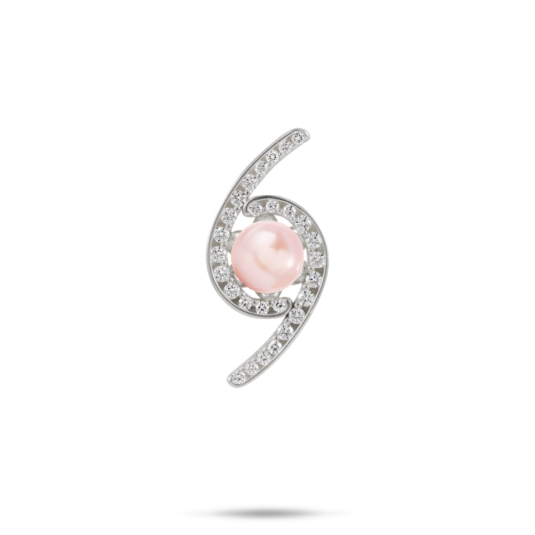 キュービックジルコニアでスターリングシルバーで真珠ペンダントを選ぶ