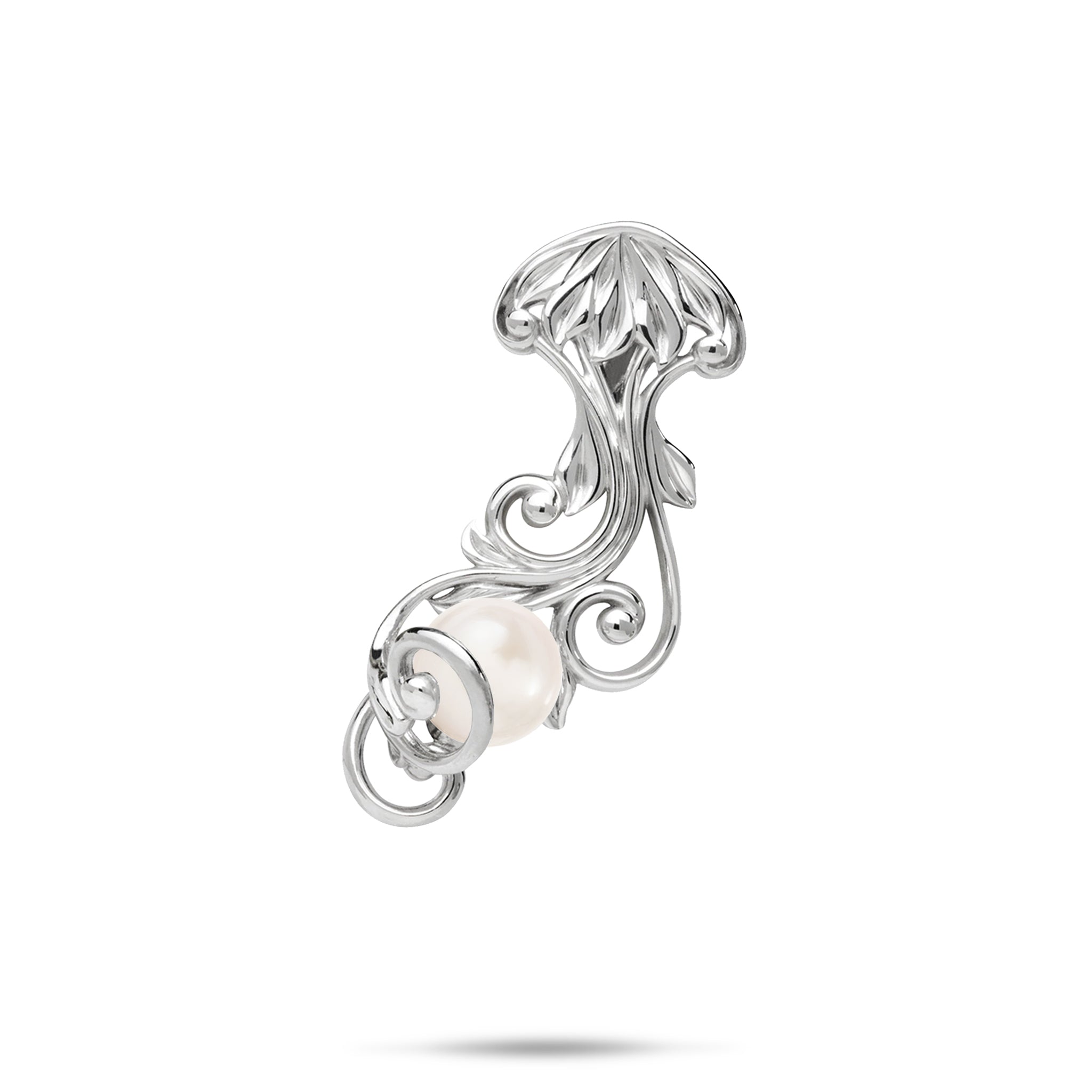 Pick A Pearl Living Heirloom Jellyfish Pendant in Sterling Silver - 29mm