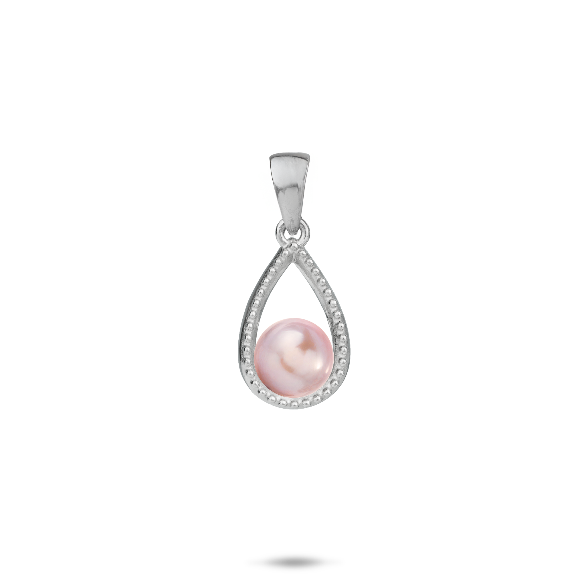Pick A Pearl Teardrop-Anhänger aus Sterlingsilber – 17 mm