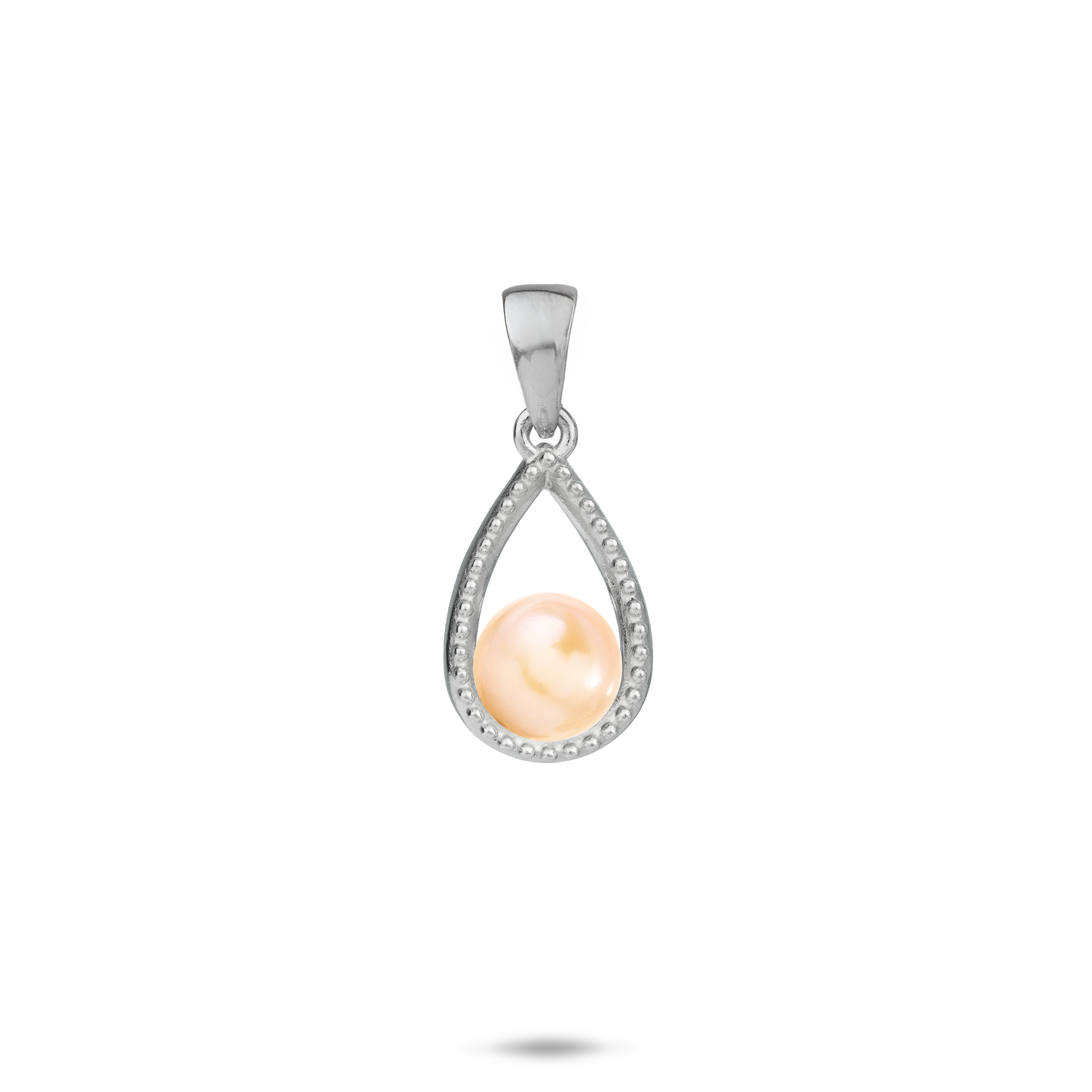 Pick A Pearl Teardrop-Anhänger aus Sterlingsilber – 17 mm