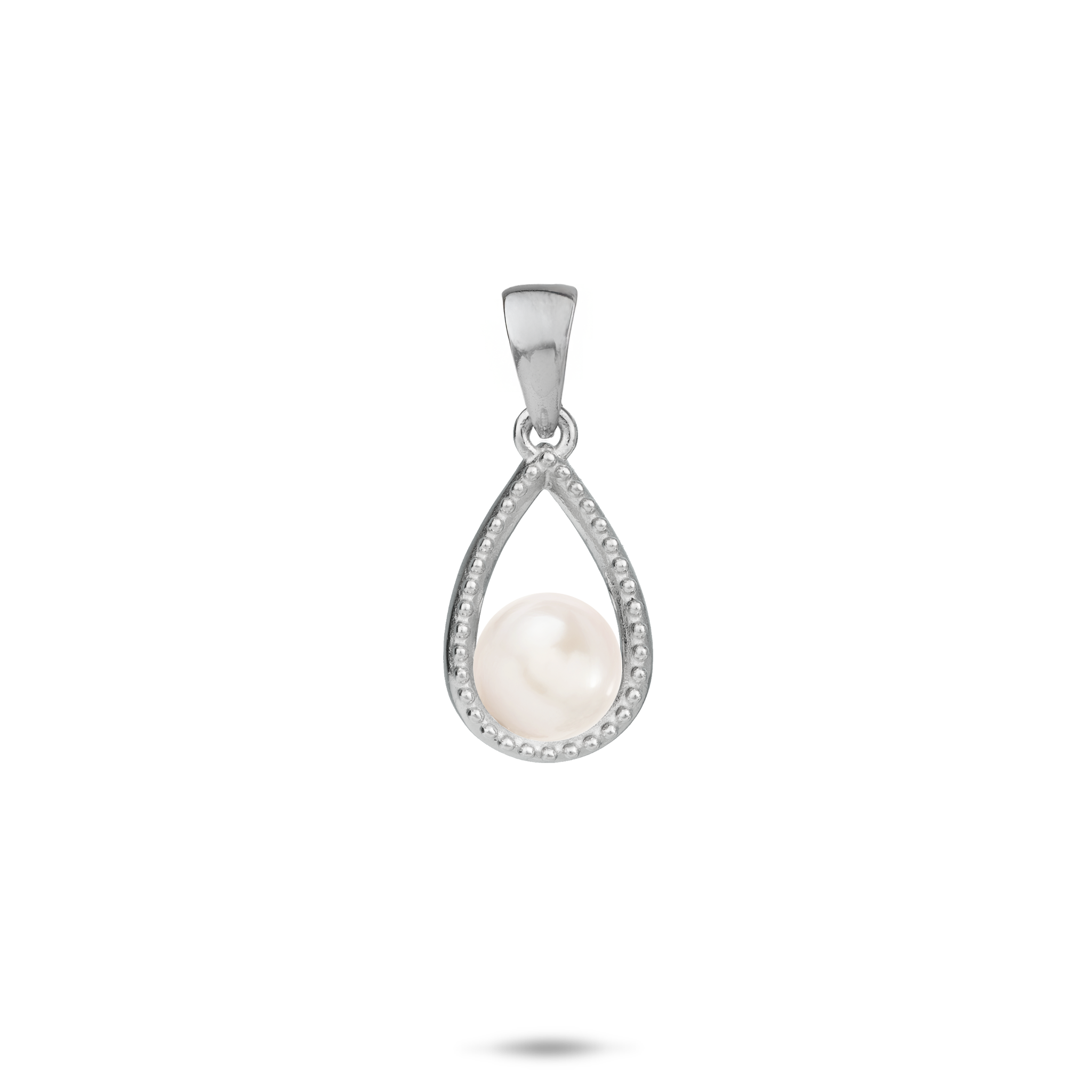 Pick A Pearl Teardrop-Anhänger aus Sterlingsilber – 17 mm