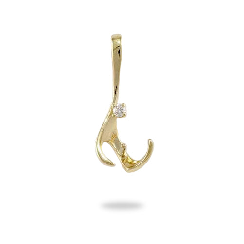 Pick A Pearl Pendant in Gold in Diamond