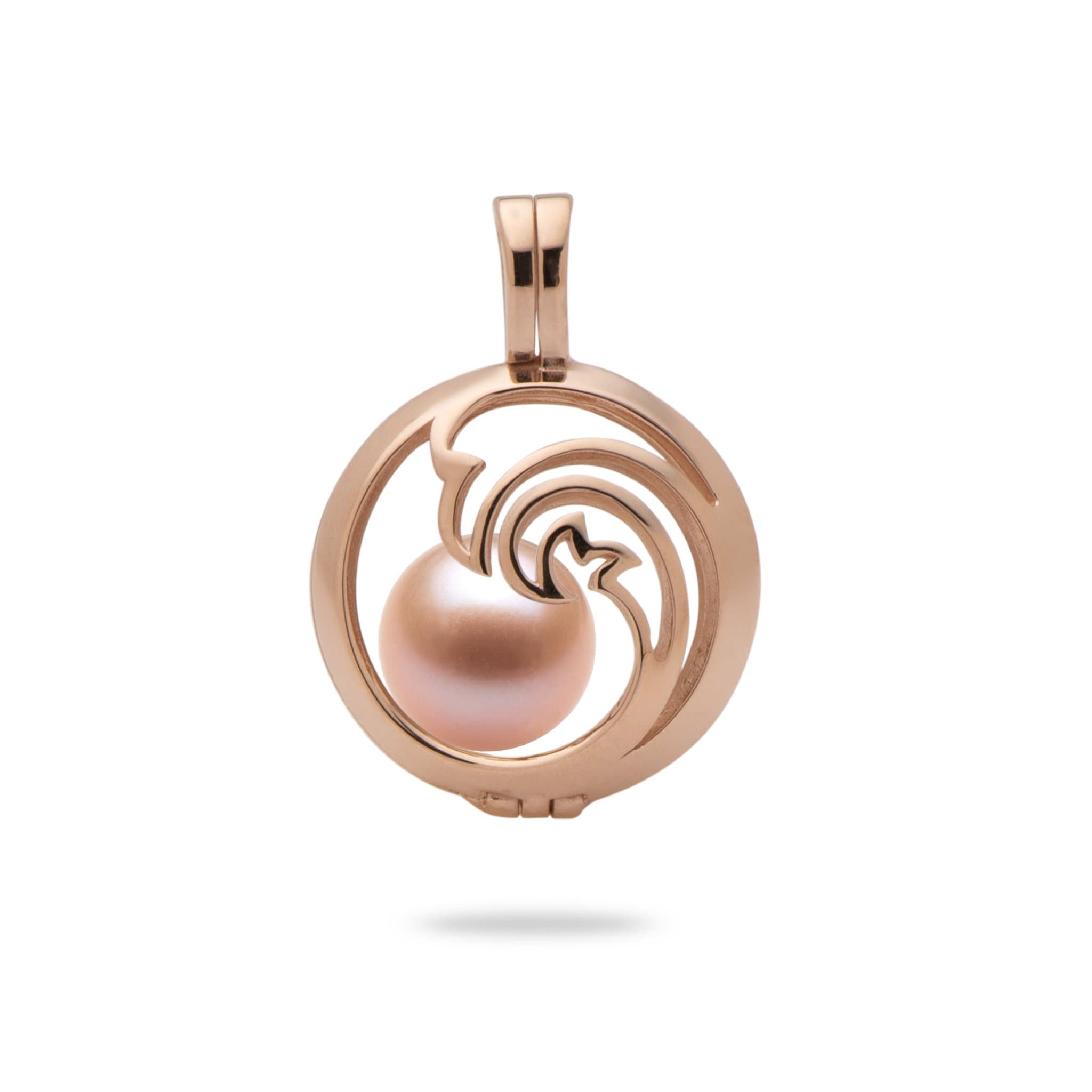 Pick A Pearl Nalu Pendant in Rose Gold - 15mm