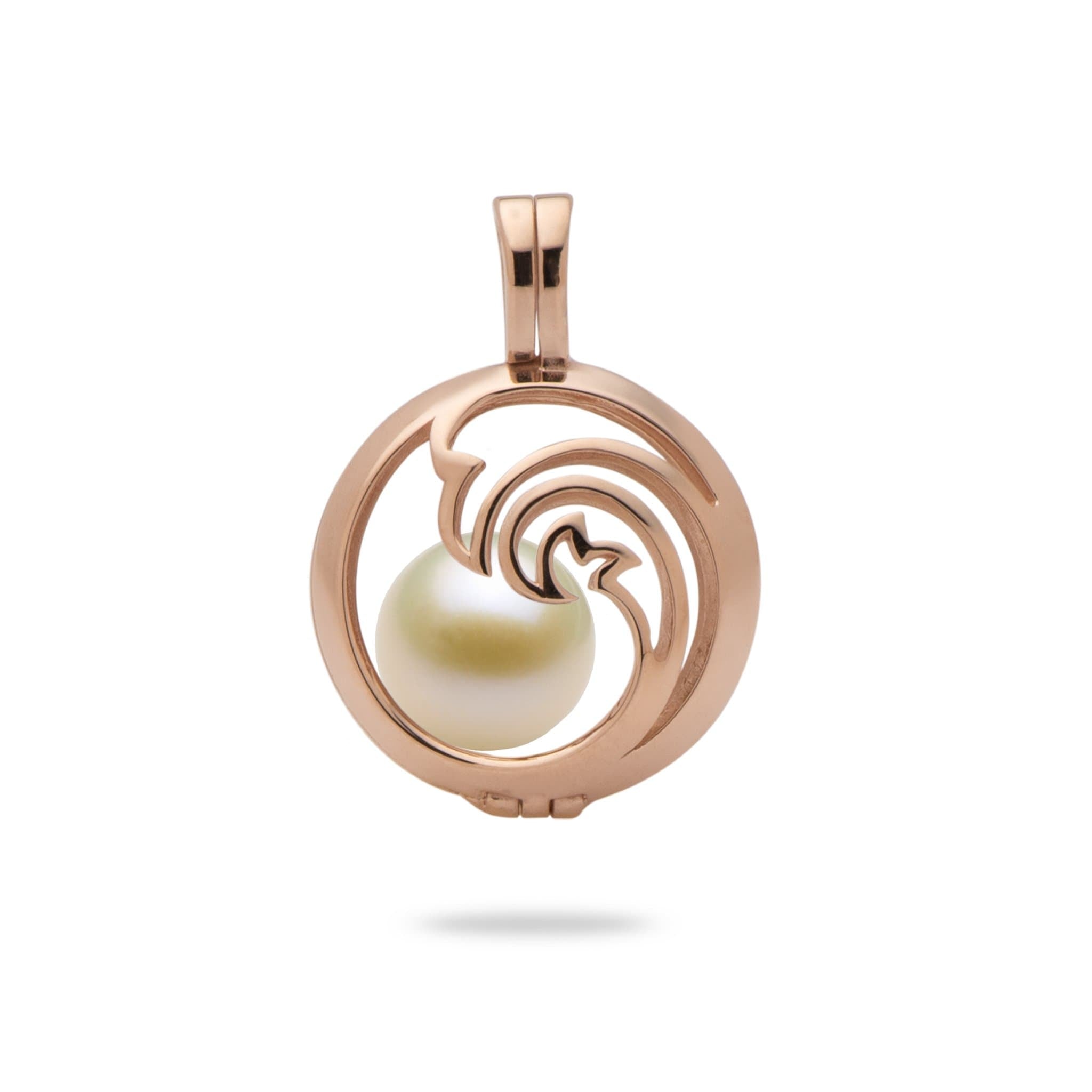 Pick A Pearl Nalu Pendant in Rose Gold - 15mm