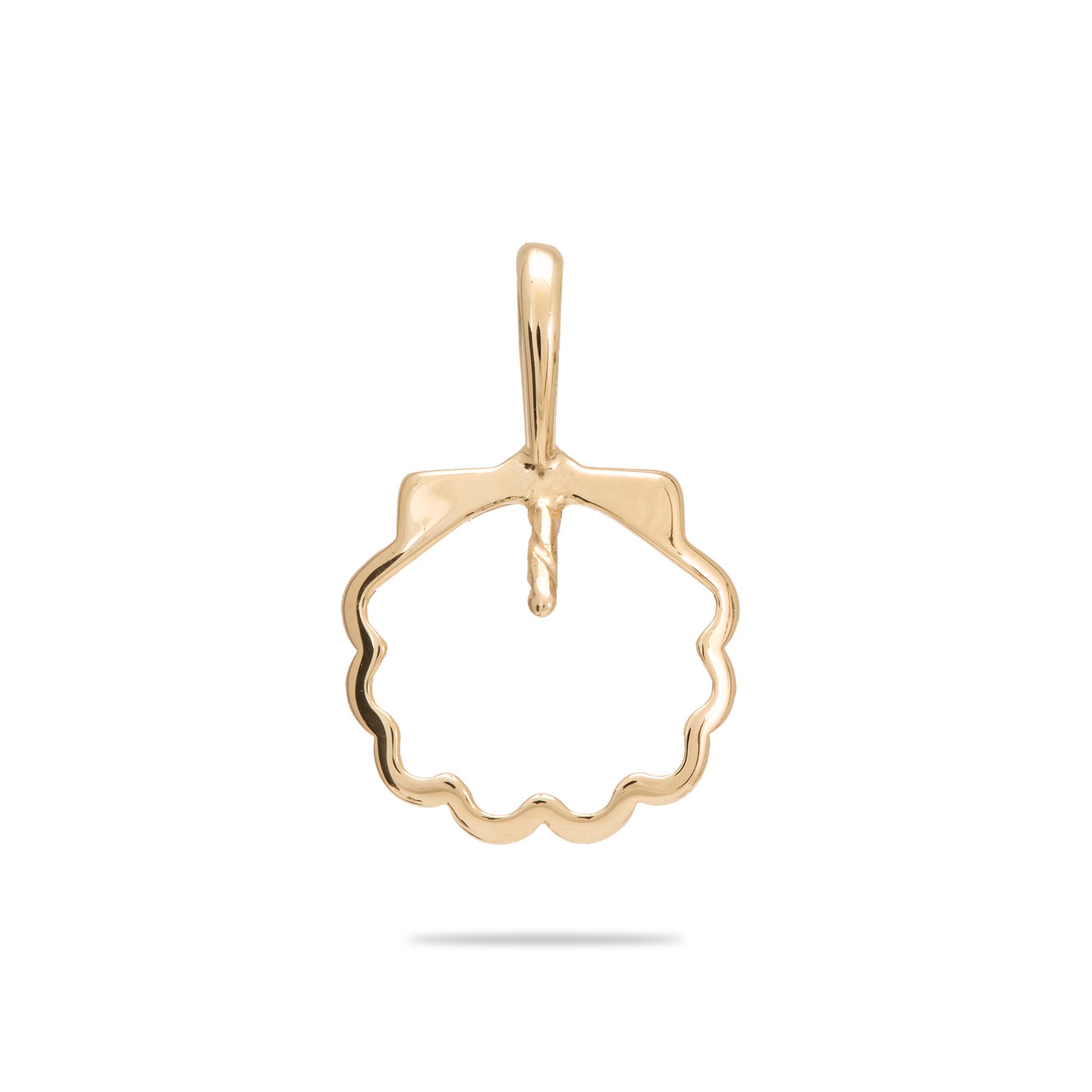 Pick A Pearl Seashell Pendant in Gold - 11mm - Maui Divers Jewelry
