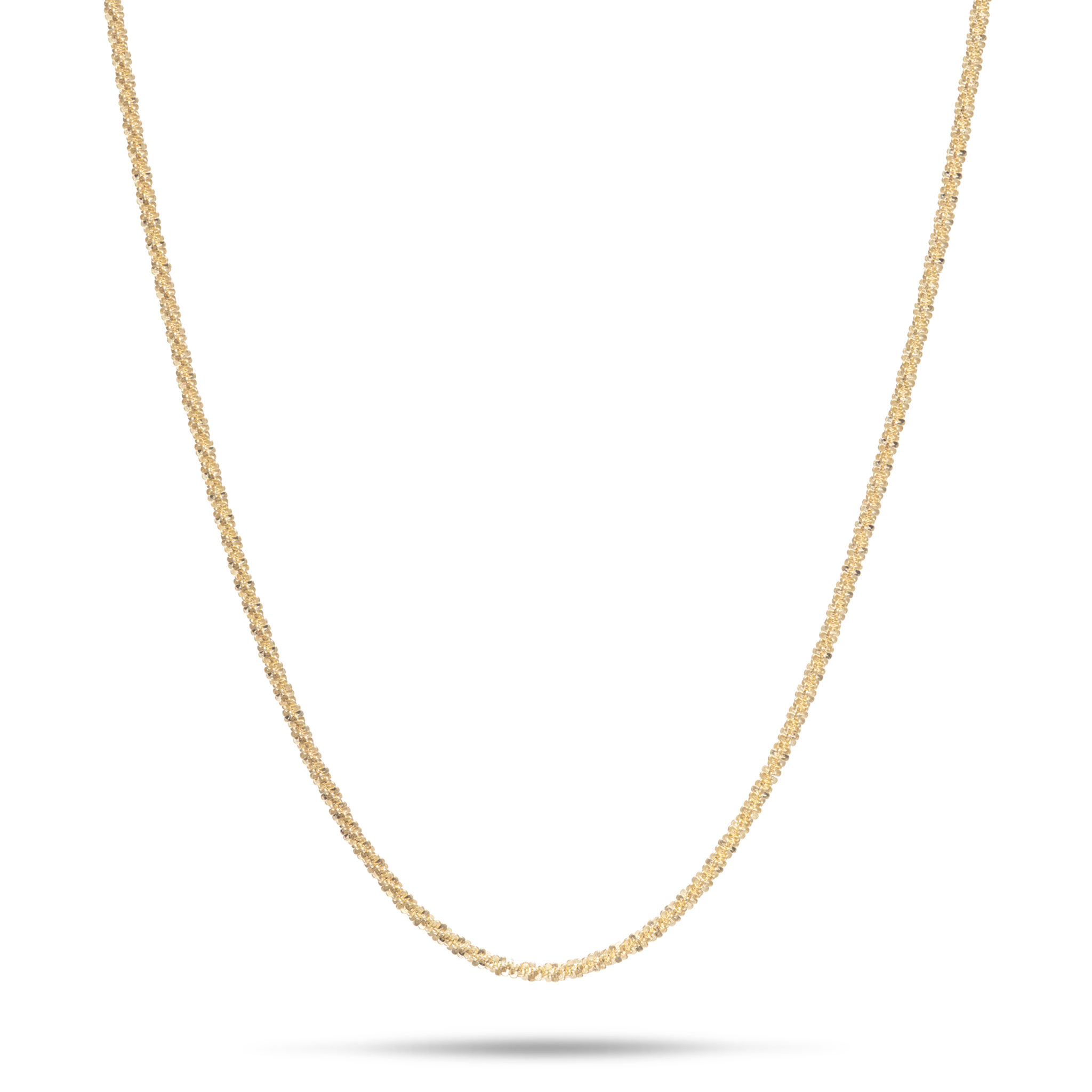 1,0 mm Margarita-Kette in Gold