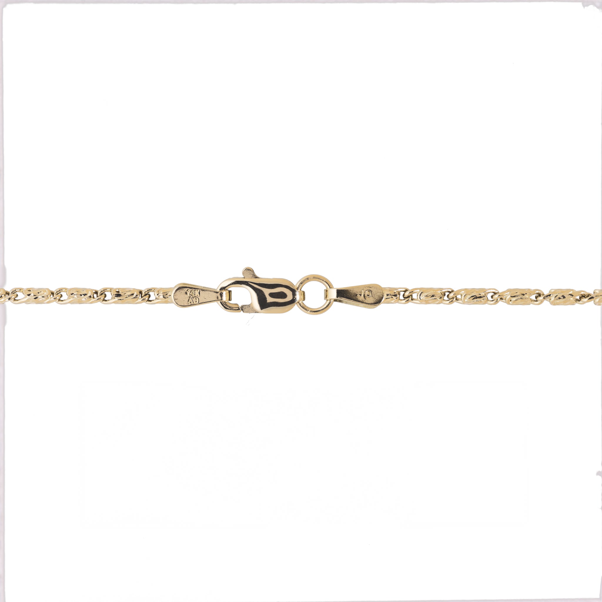 18" 1.4mm Raso Chain in Gold