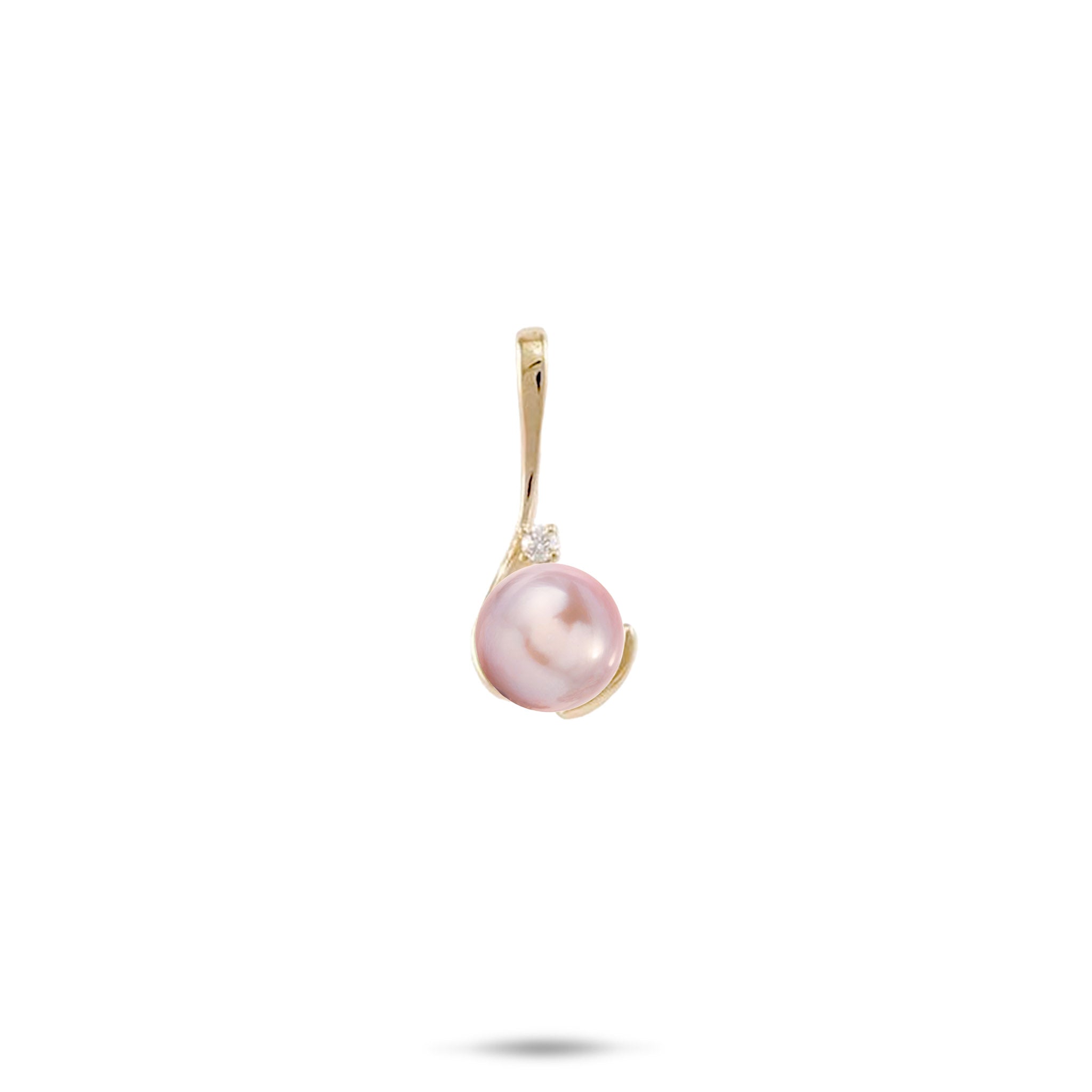 Pick A Pearl Pendant in Gold in Diamond