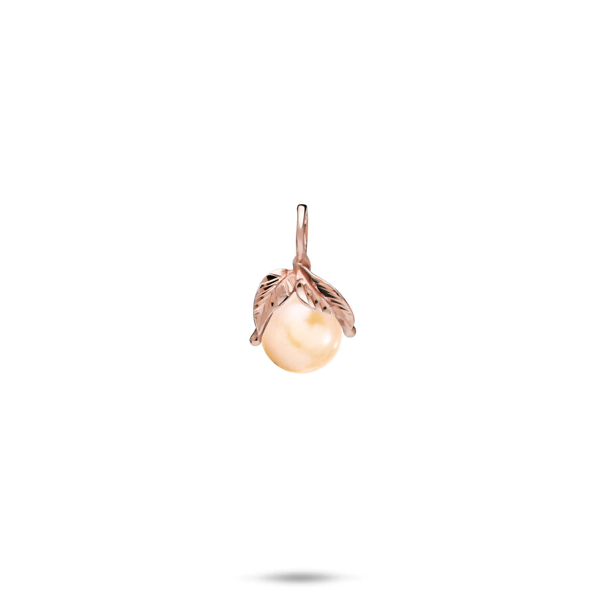 Pick A Pearl Maile Pendant in Rose Gold
