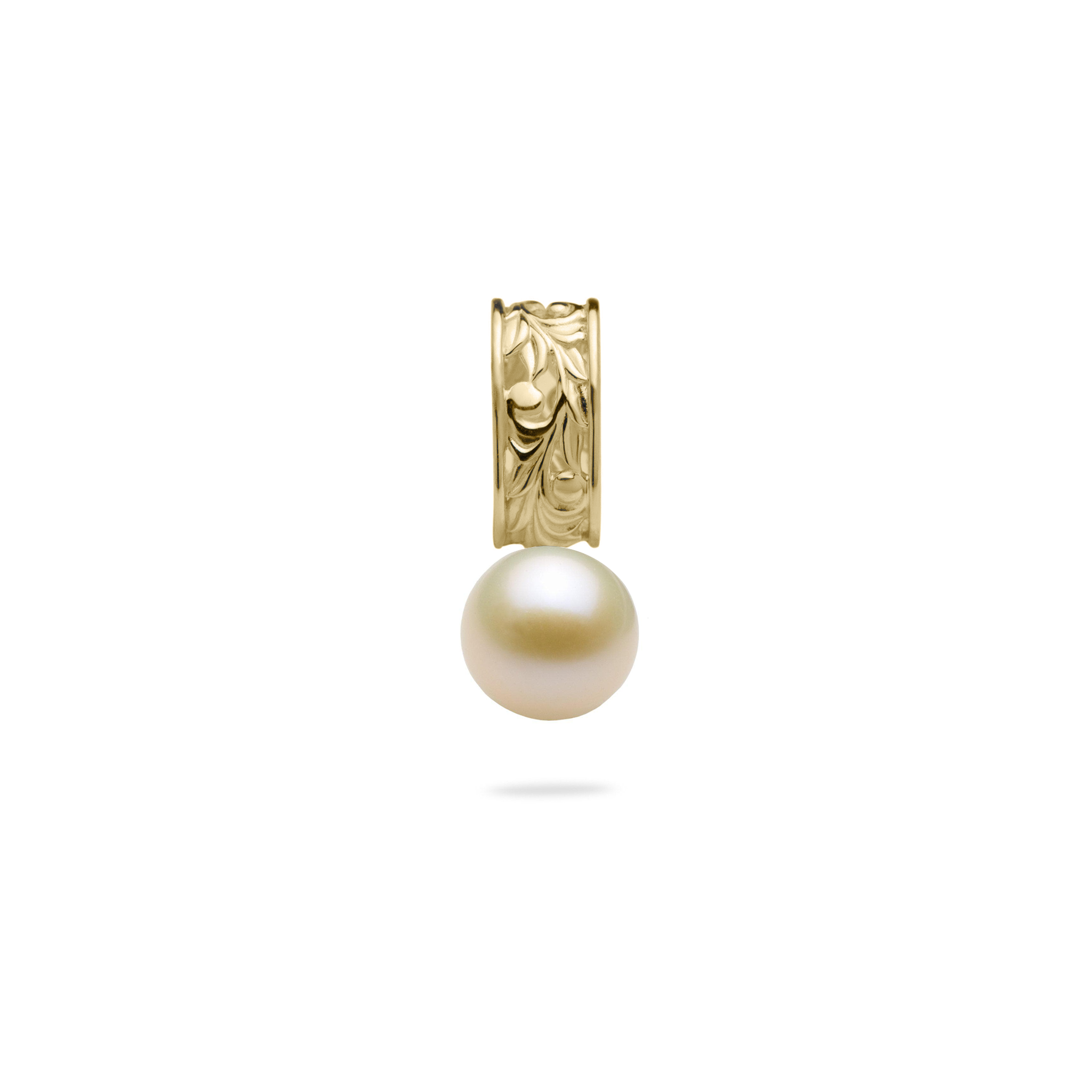 ゴールドで真珠の生きている家宝のペンダントを選んでください