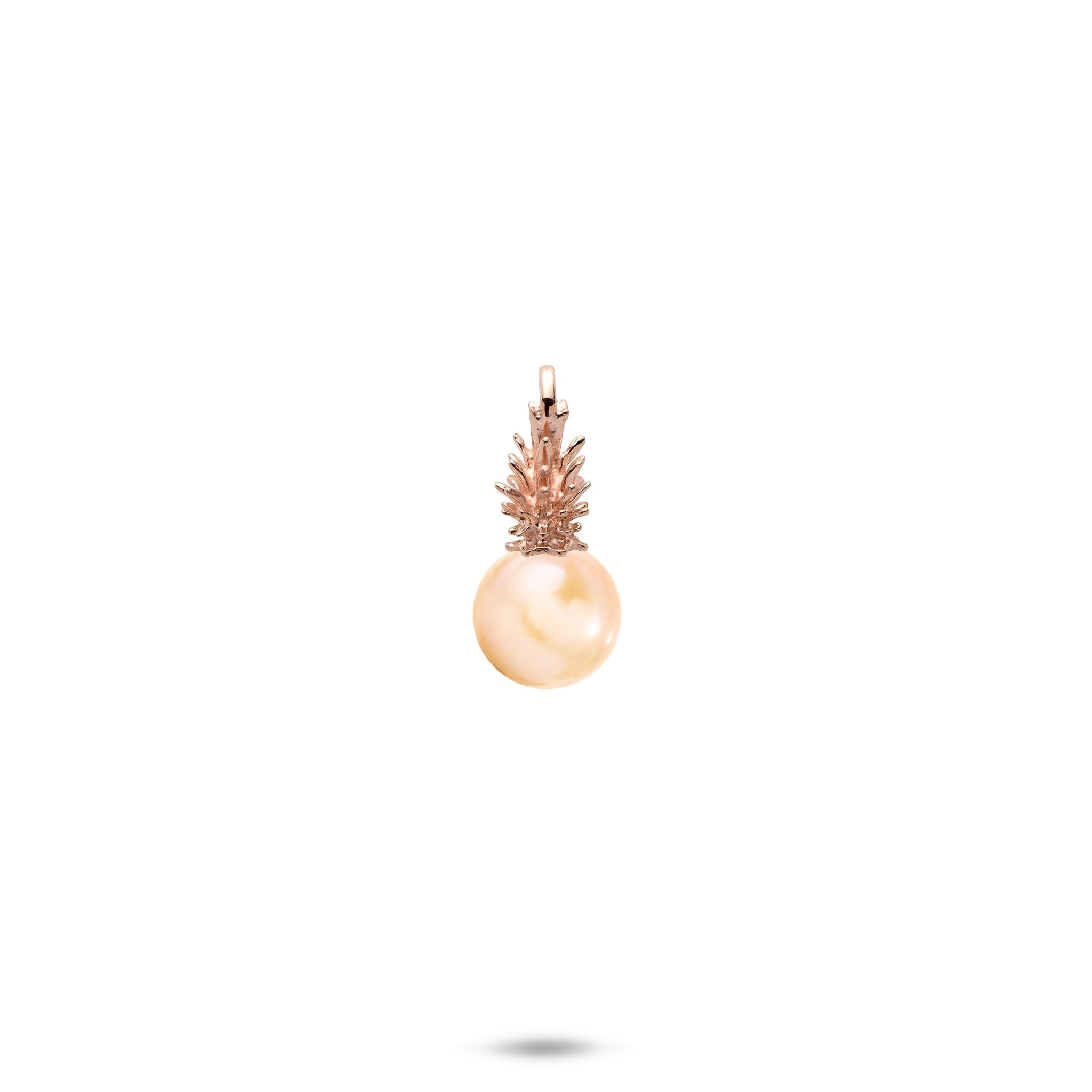 Pick A Pearl Pineapple Pendant in Rose Gold