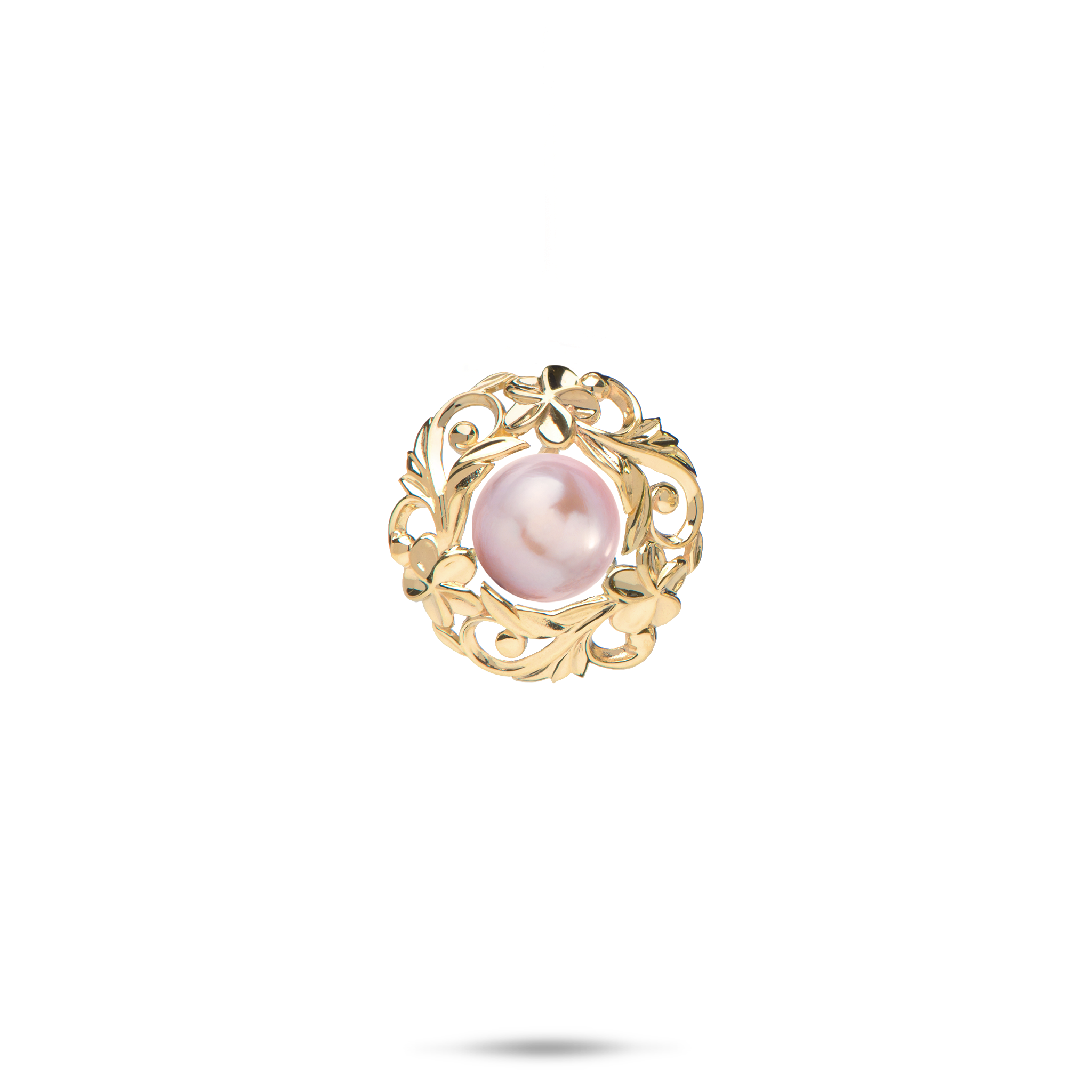 Pick A Pearl Hawaiian Erbstück-Anhänger in Gold – 15 mm