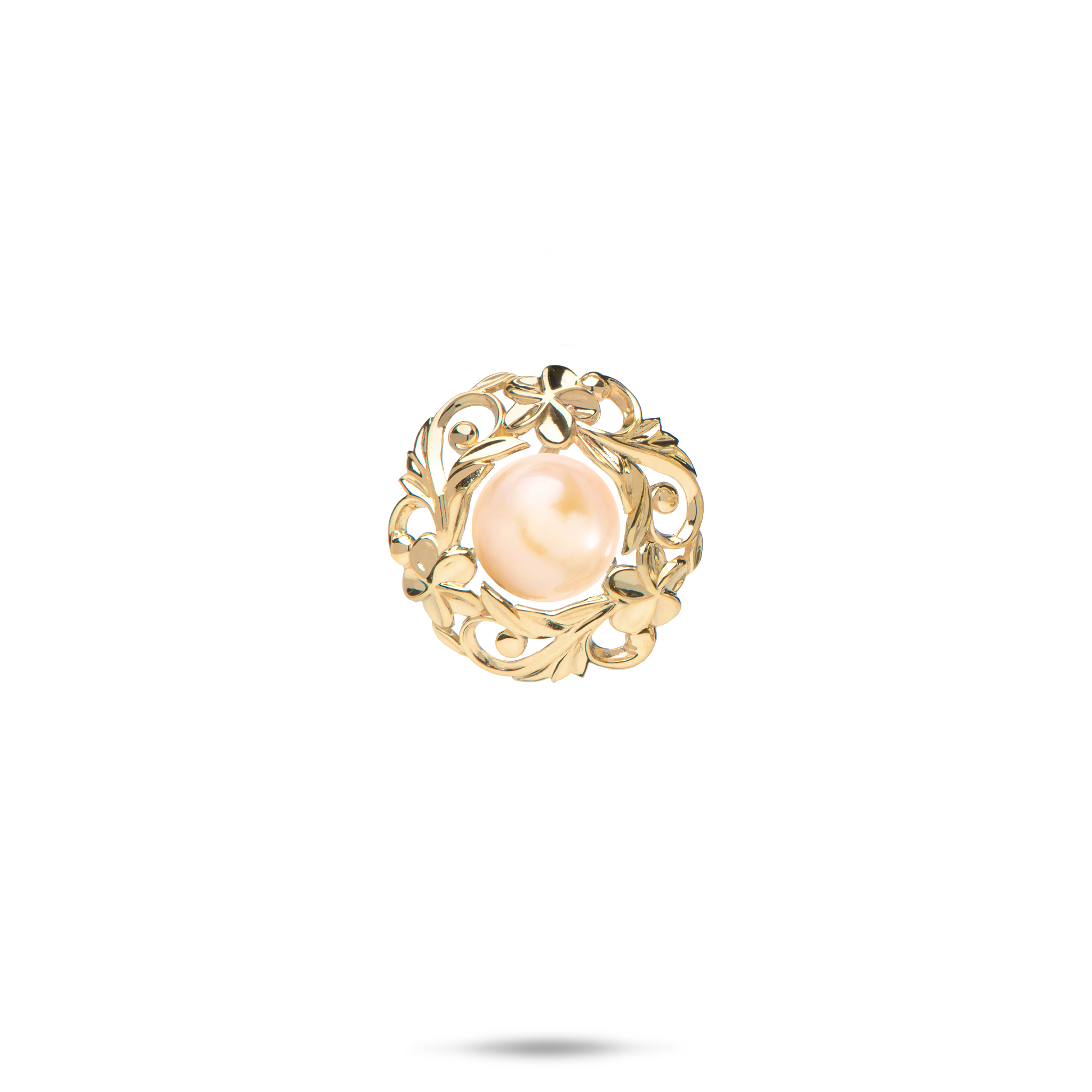 Pick A Pearl Hawaiian Erbstück-Anhänger in Gold – 15 mm