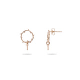 Pick A Pearl Heritage Earrings in Gold - 11mm- Maui Divers Jewelry