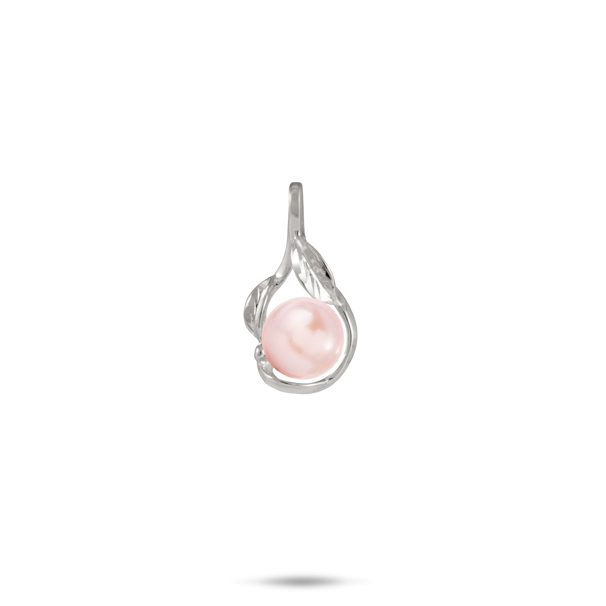 Pick A Pearl Maile Pendant in White Gold