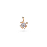 Pick A Pearl Honu Pendant in Gold