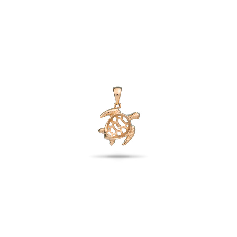 Pick A Pearl Honu Pendant in Gold