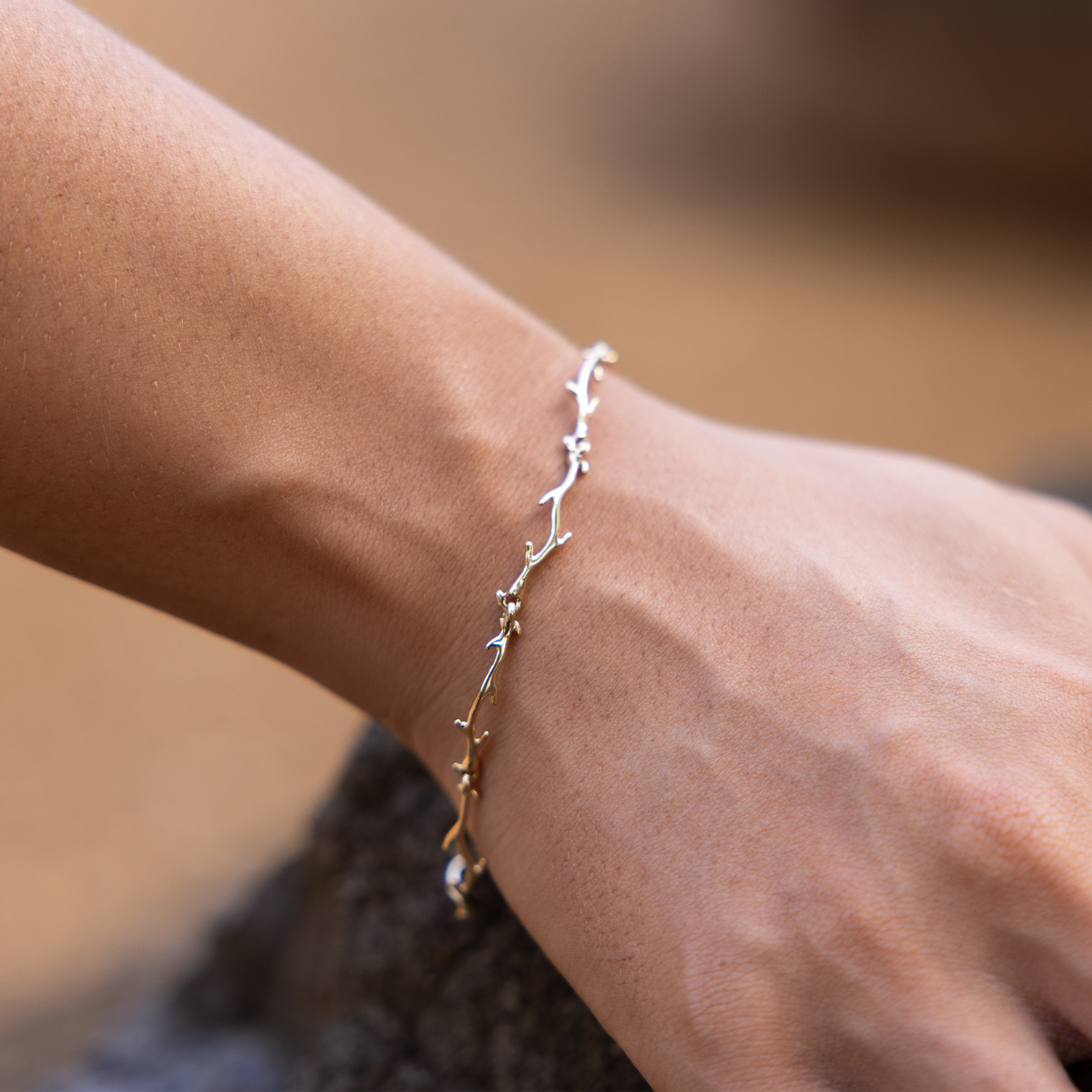 Heritage-Armband in Gold – Größe 7,5"