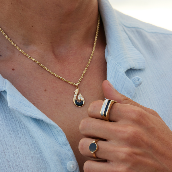 2,5 mm Kordelkette in Gold