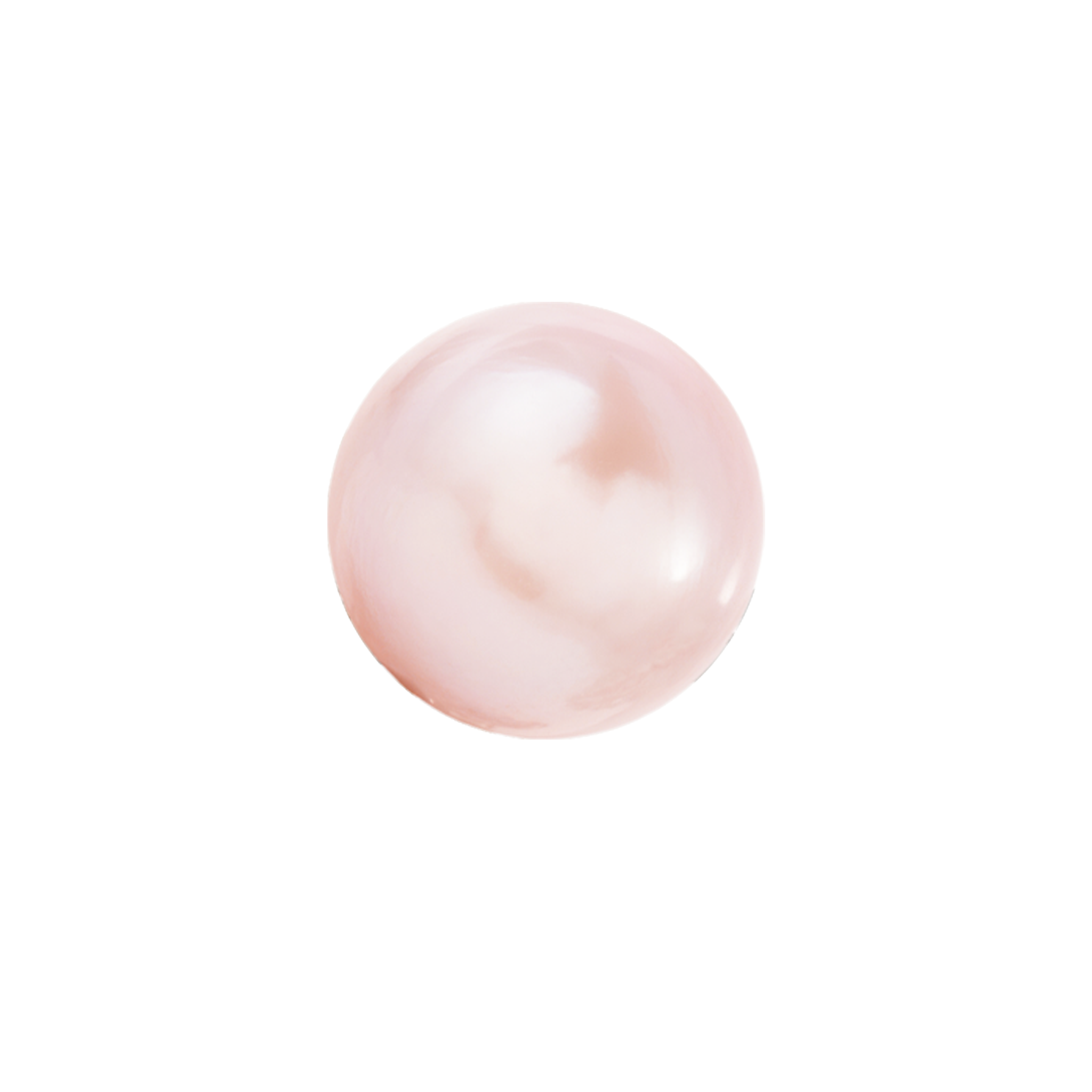 Pick A Pearl Single Pink Freshwater Pearl on a white background