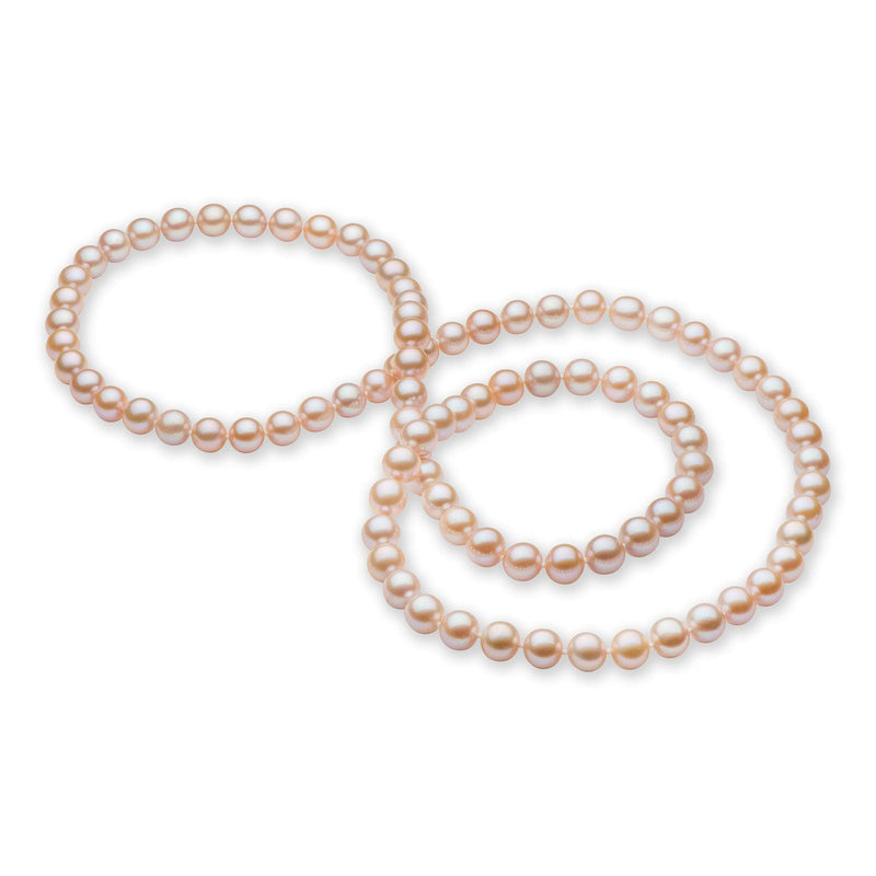 Multi-Color Freshwater Pearl Strand (9-10mm)-[SKU]