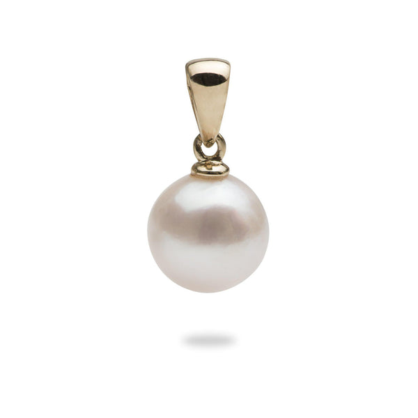 Akoya Pearl Pendant in 14K Yellow Gold (8-8.5mm)-[SKU]
