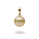 South Sea Golden Pearl Pendant in Gold - Maui Divers Jewelry
