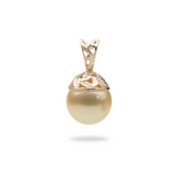 Hawaiian Heirloom South Sea Gold Pearl Pendant in Gold - Maui Divers Jewerly