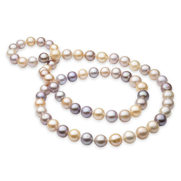 35-36" Multi-Color Freshwater Pearl Strand (10-15mm) - Maui Divers Jewelry