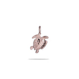 Honu Pendant in Rose Gold - 18mm - Maui Divers Jewelry
