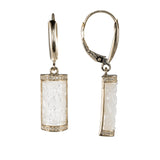 Mother of Pearl Earrings with Diamonds in Gold-Maui Divers Jewelry