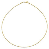 1.5mm Round Omega Chain in Gold - Maui Divers Jewelry